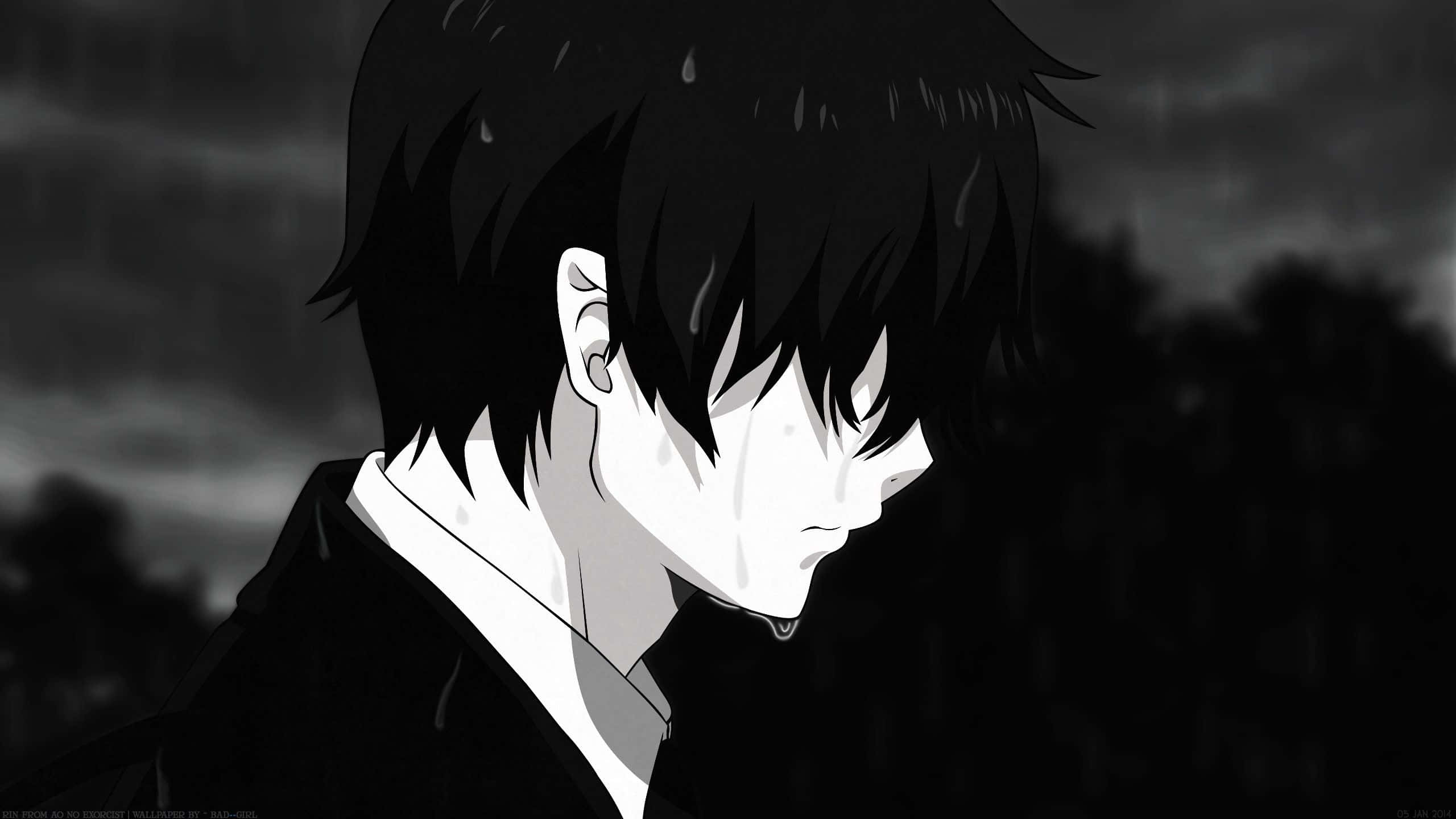 Træd ind i animeens mørke rige Wallpapers