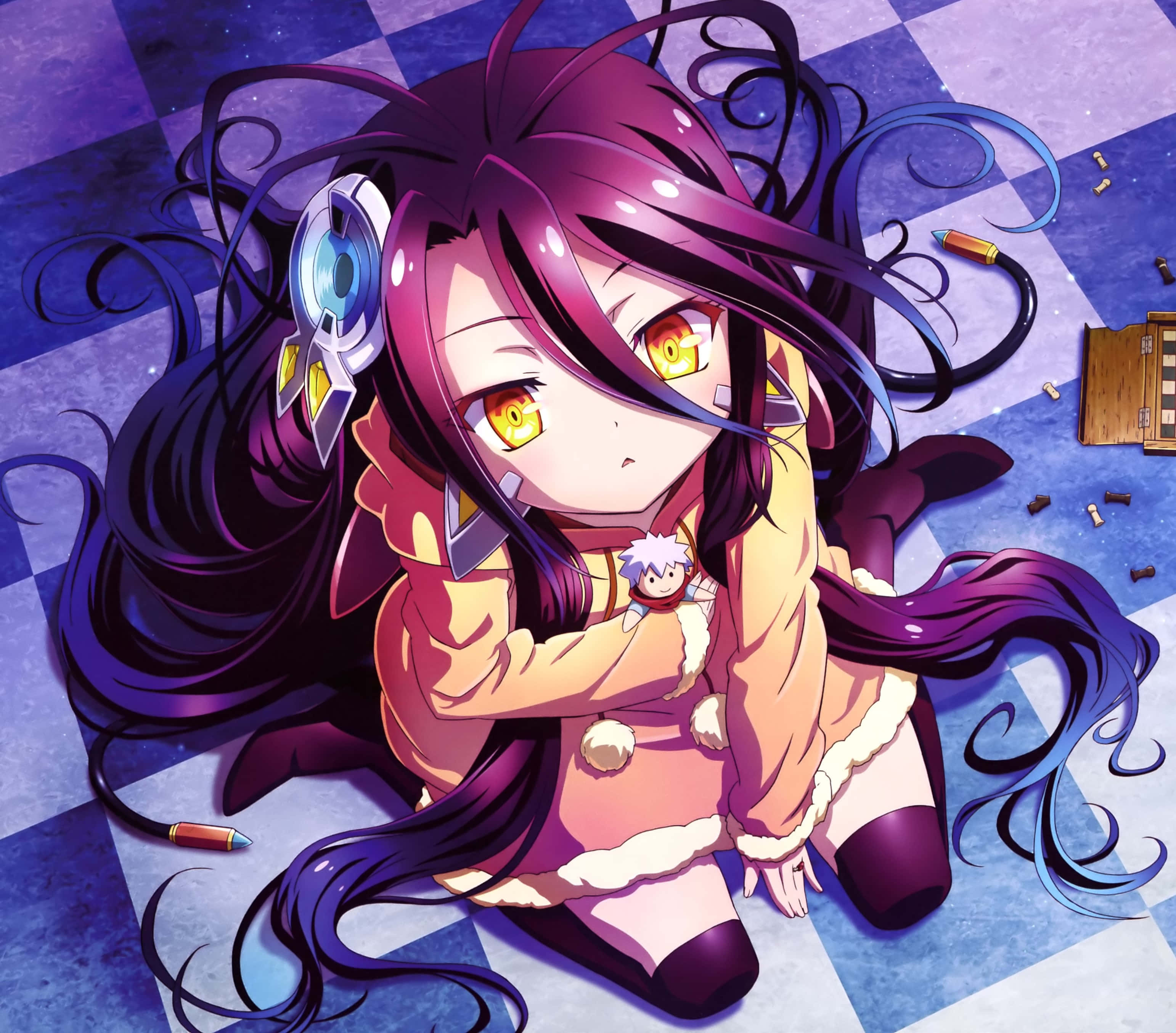 Træd ind i en fantastisk verden med No Game No Life Wallpapers