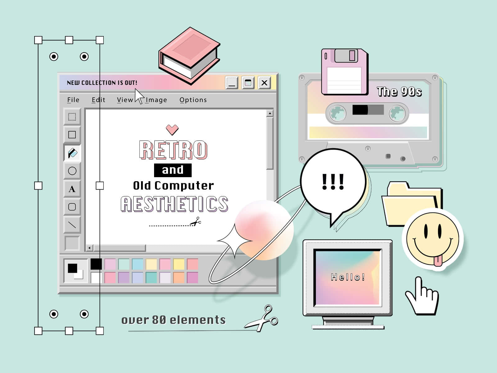 Træd tilbage i tiden med dette æstetiske retro-inspirerede look. Wallpapers
