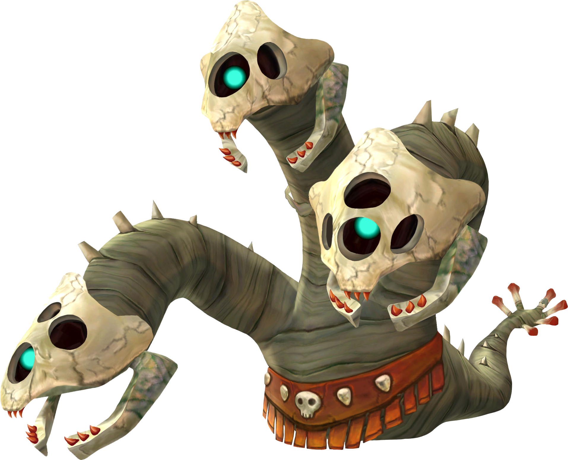 Trehovedet slange monster Wallpapers