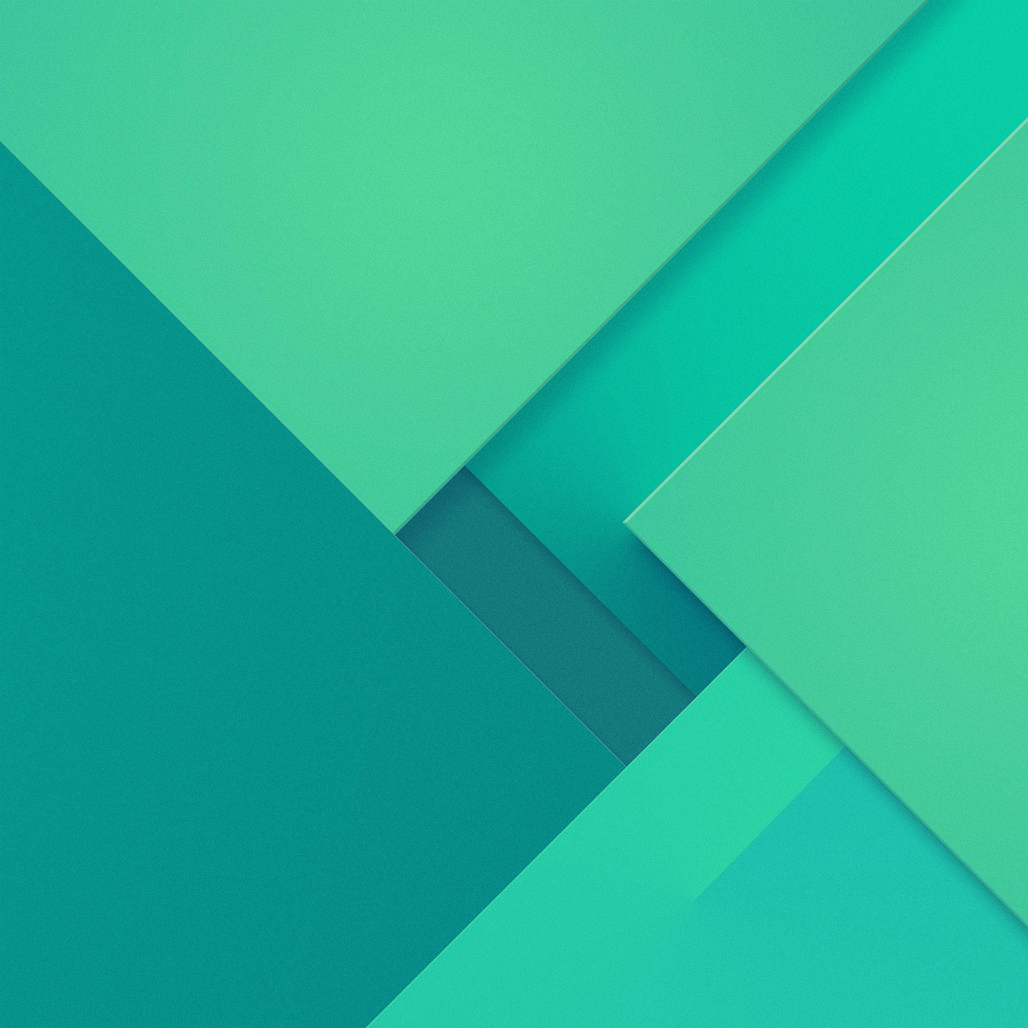 Trekanter i pastelgrønne nuancer Wallpapers