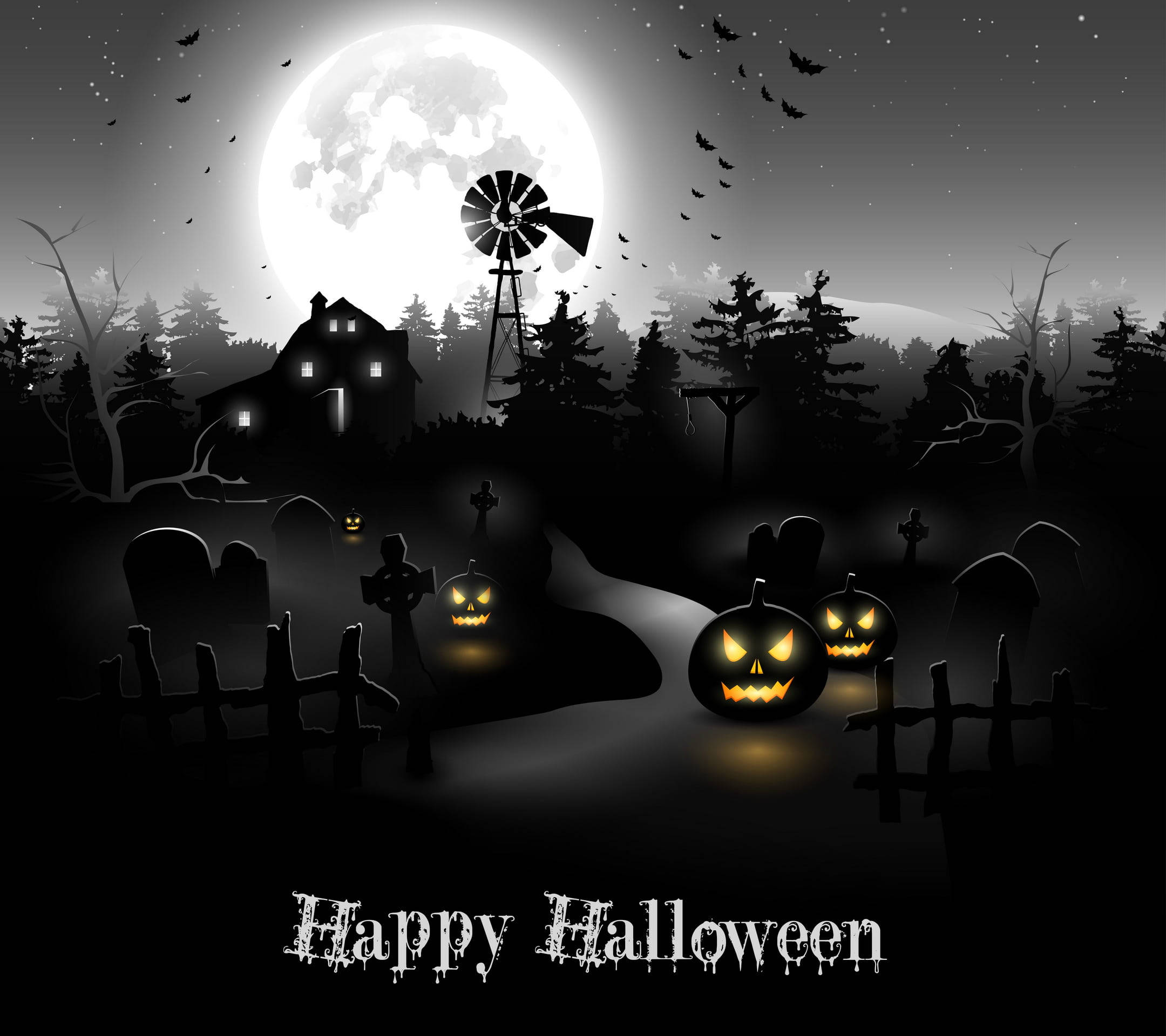 Trick or Treat Glædelig Halloween Wallpapers