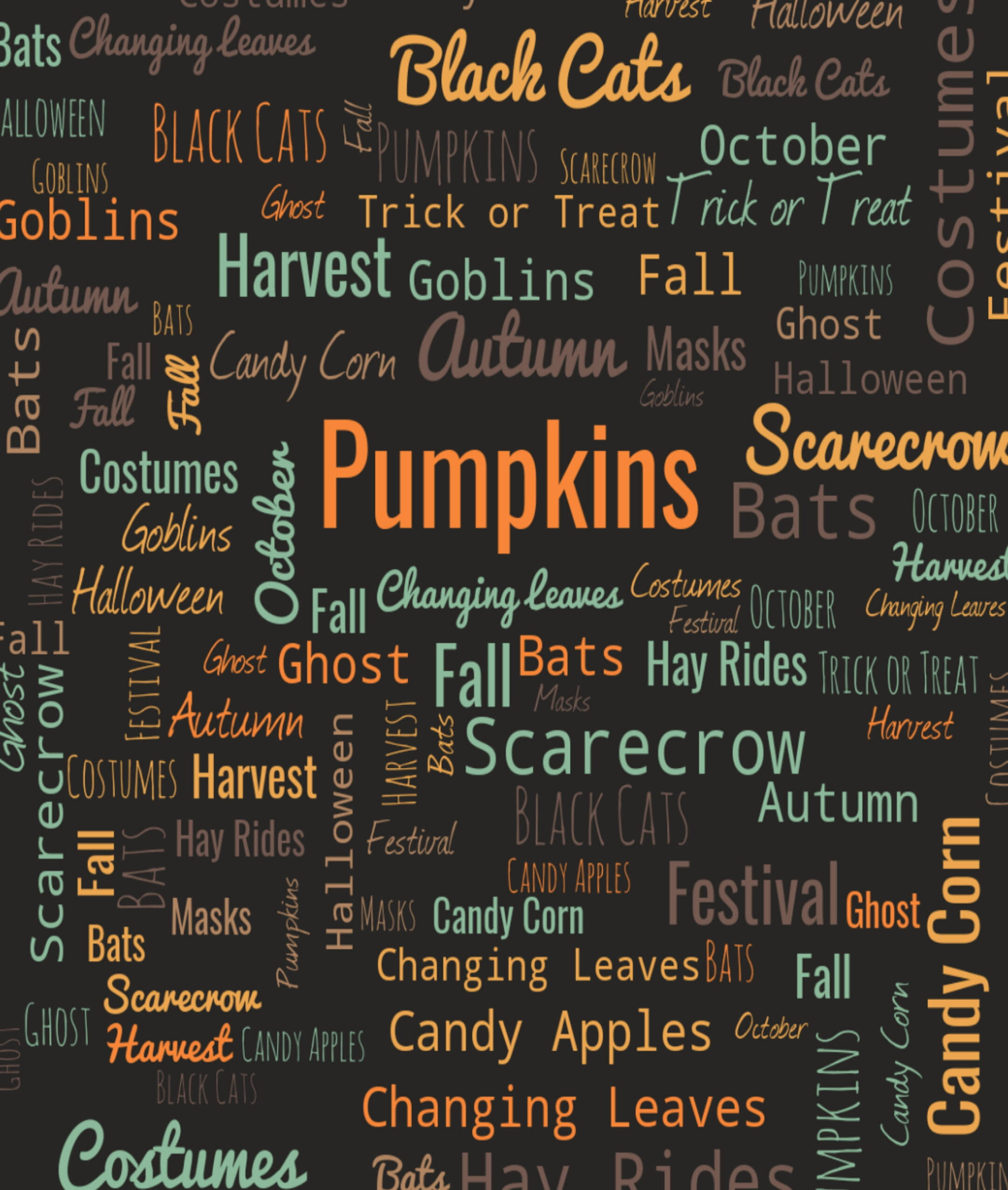 Trick or Treat Halloween-udtryk Wallpapers