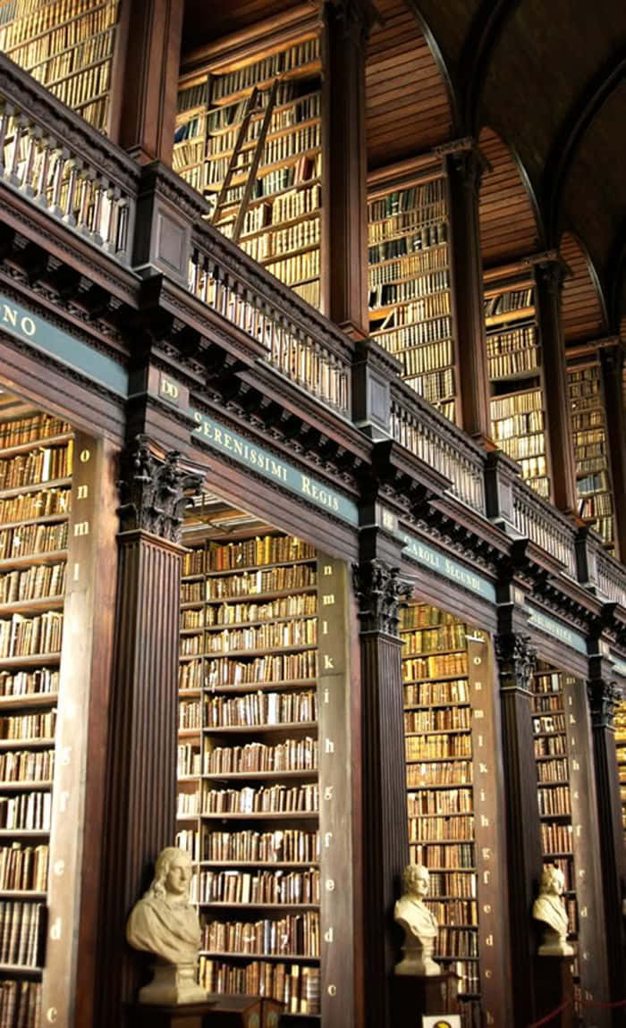 Trinity College Biblioteksbillede Wallpapers