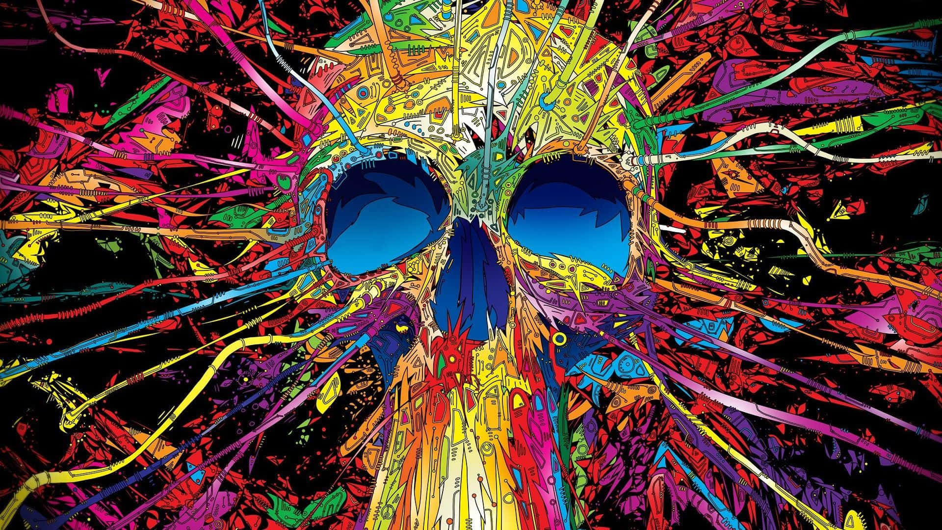 Trippy Desktop Kranie Wallpapers