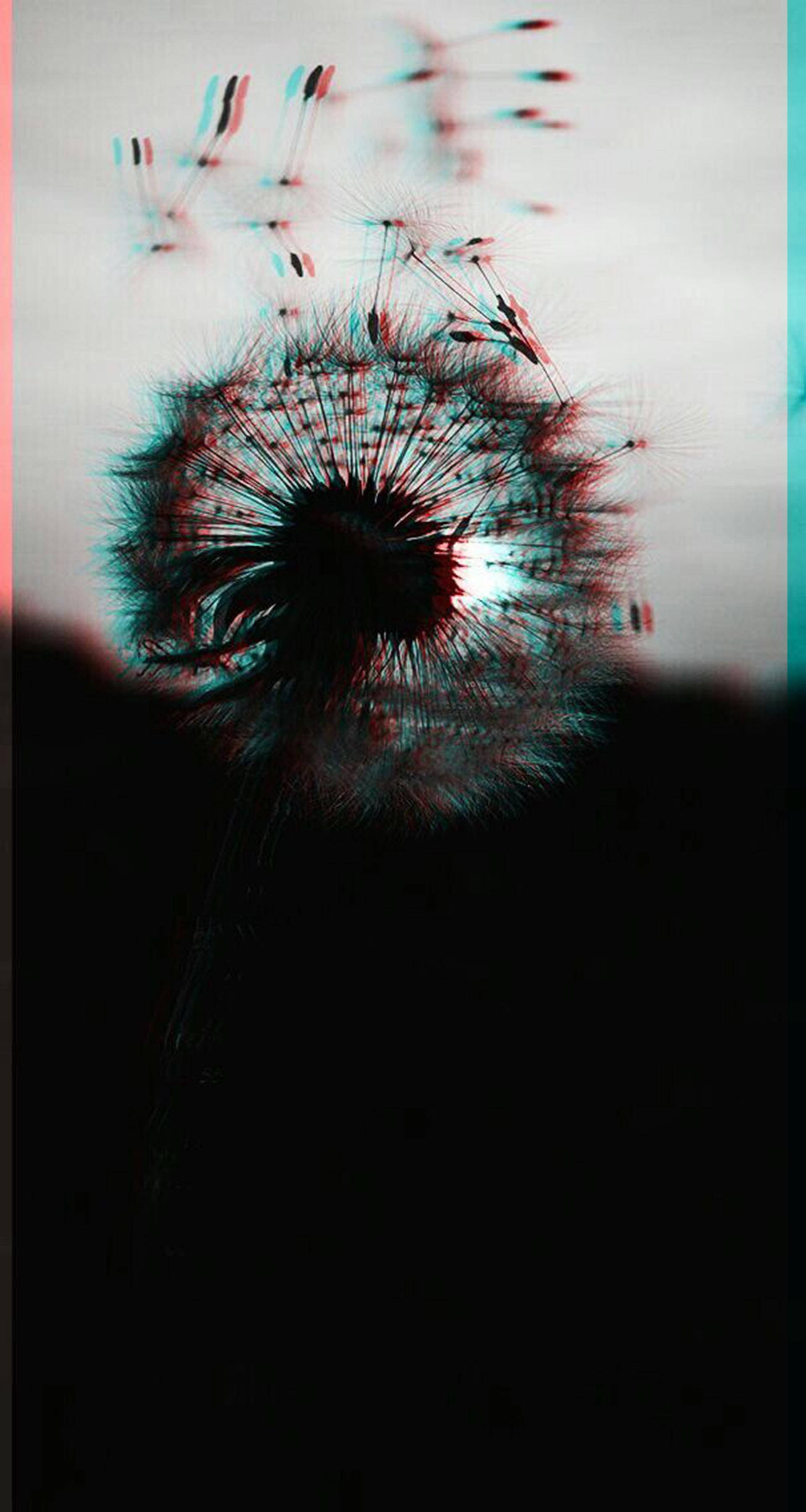 Trippy Mørk Æstetisk Mælkebøtte Wallpapers
