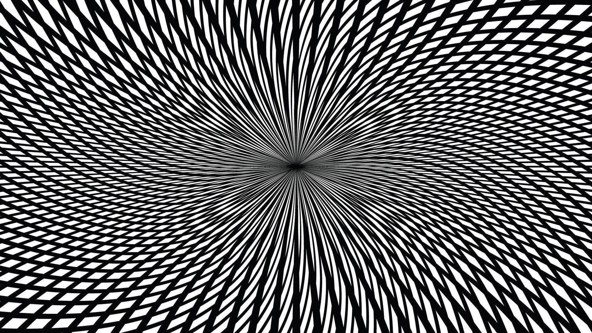 Trippy mørk æstetisk diamantmønster Wallpapers