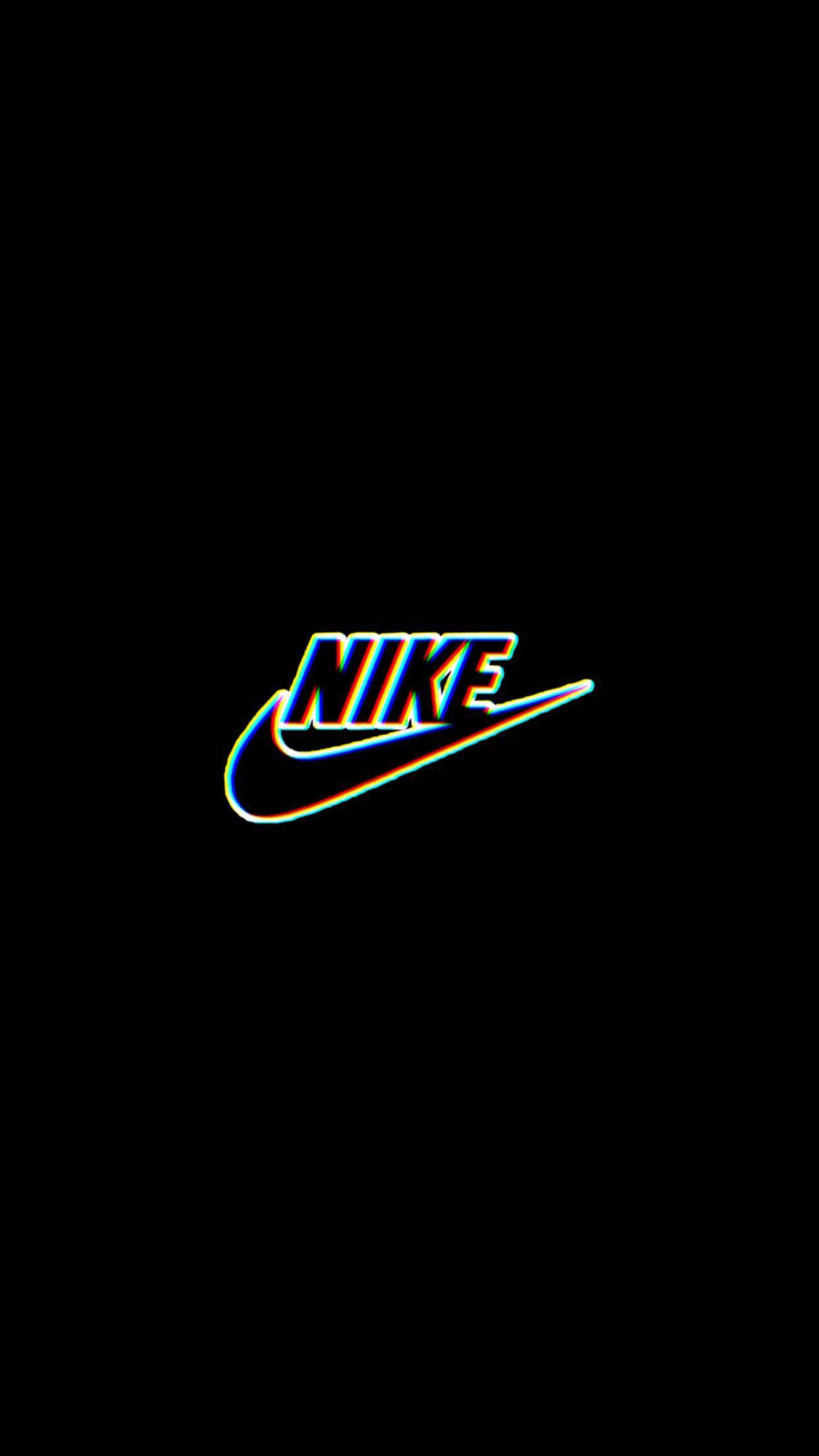 Trippy mørk æstetik Nike-logo Wallpapers