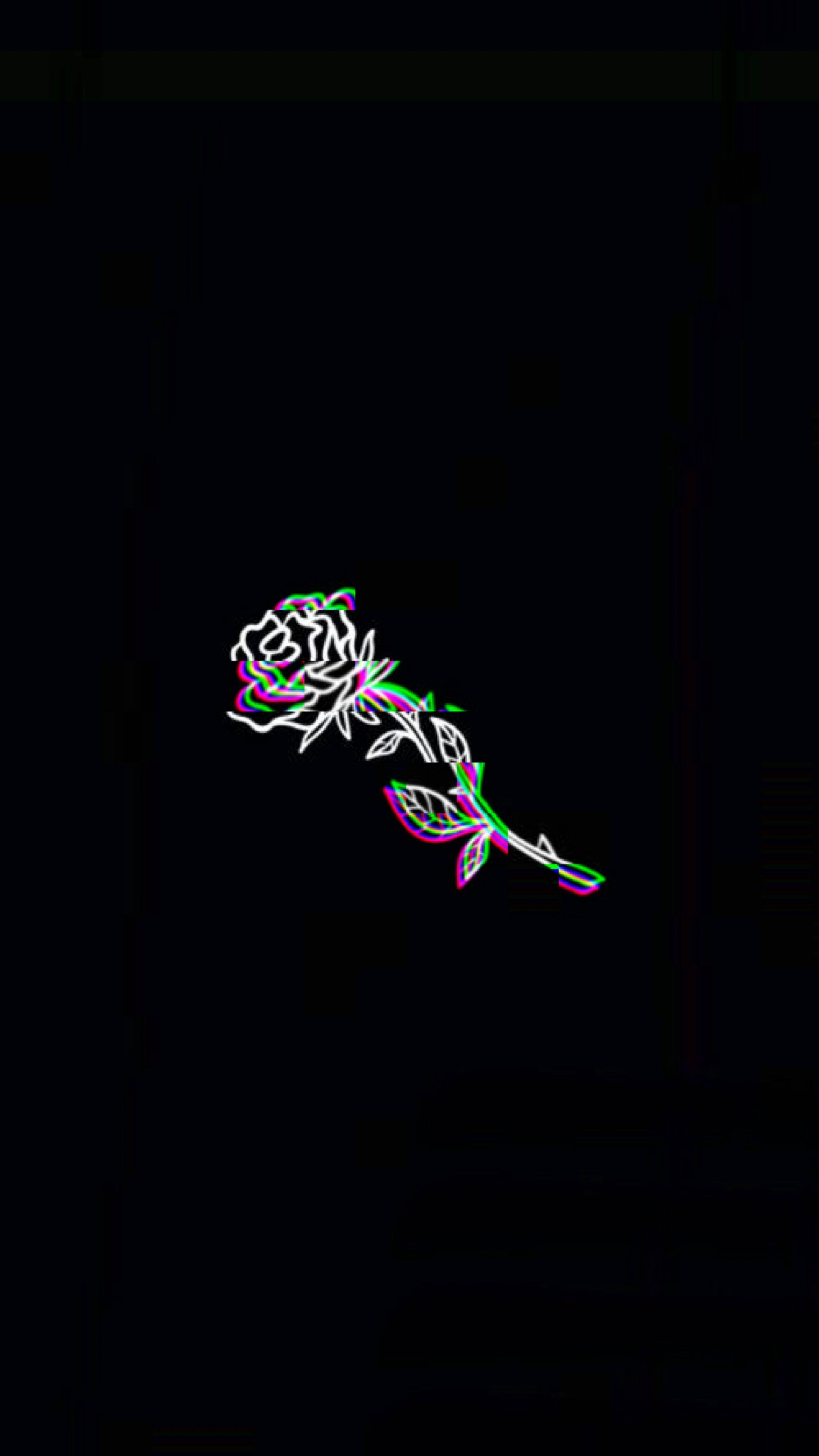 Trippy mørk æstetisk rose Wallpapers