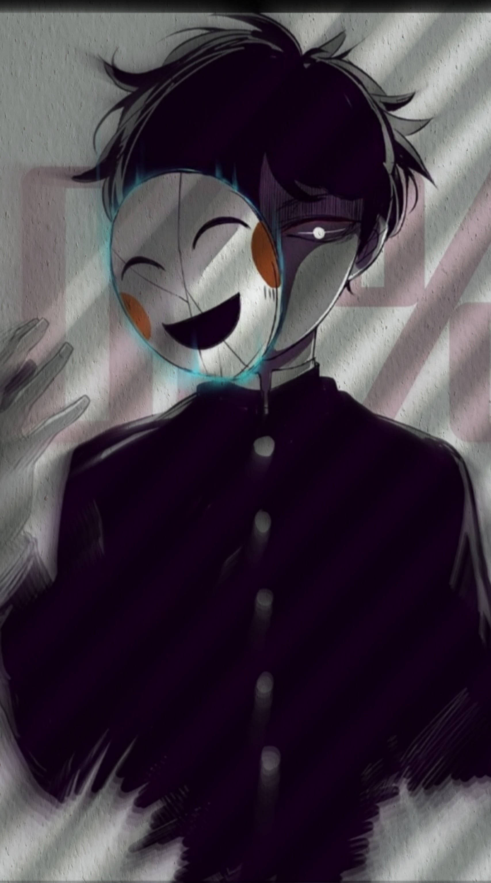 Trist anime glad maske æstetik Wallpapers