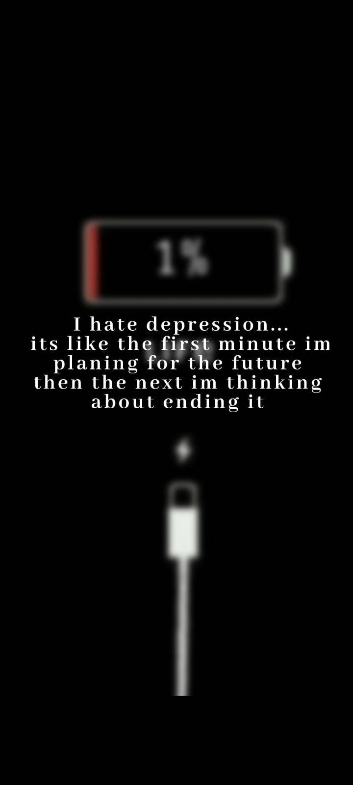 Trist Citat Jeg Hader Depression Wallpapers