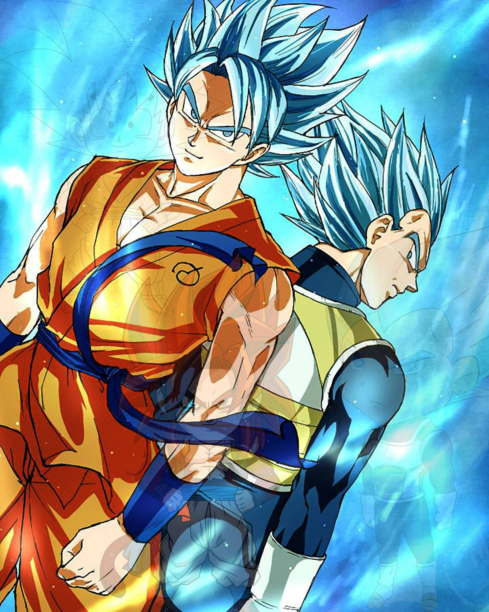 Træn hårdere og stræb efter større højder med Goku i Dragon Ball Super! Wallpapers