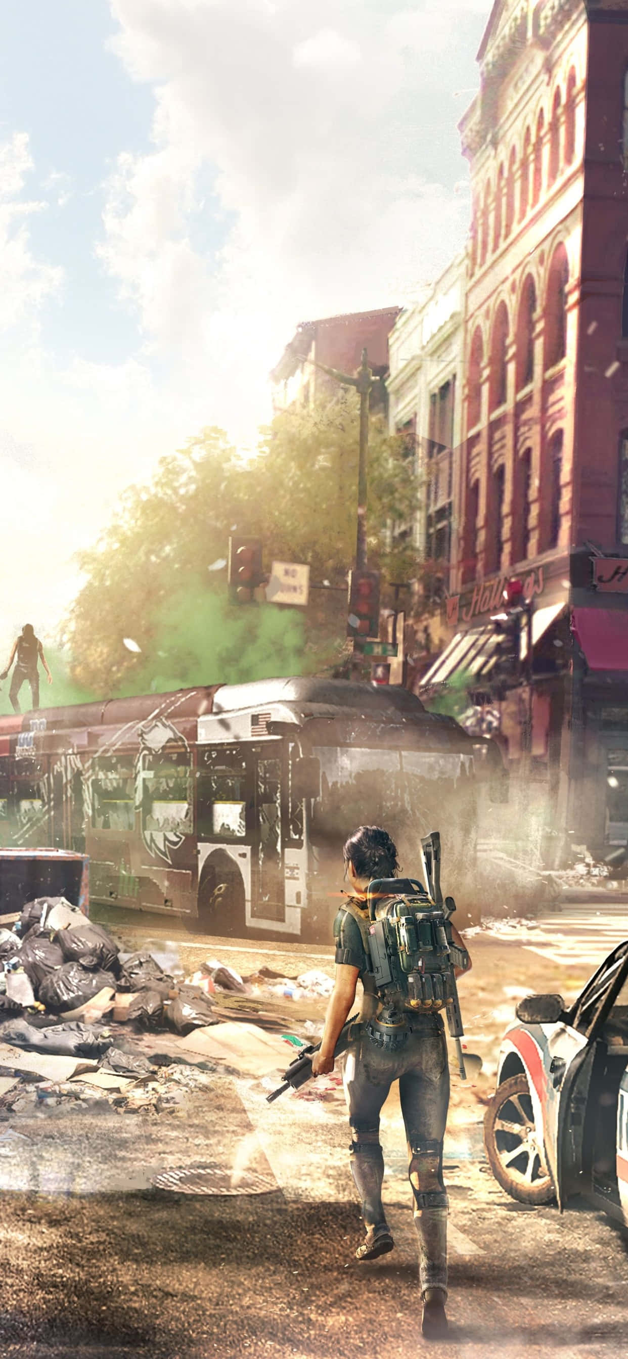Trods den mørke zone med The Division nu på iPhone Xs Max Wallpapers