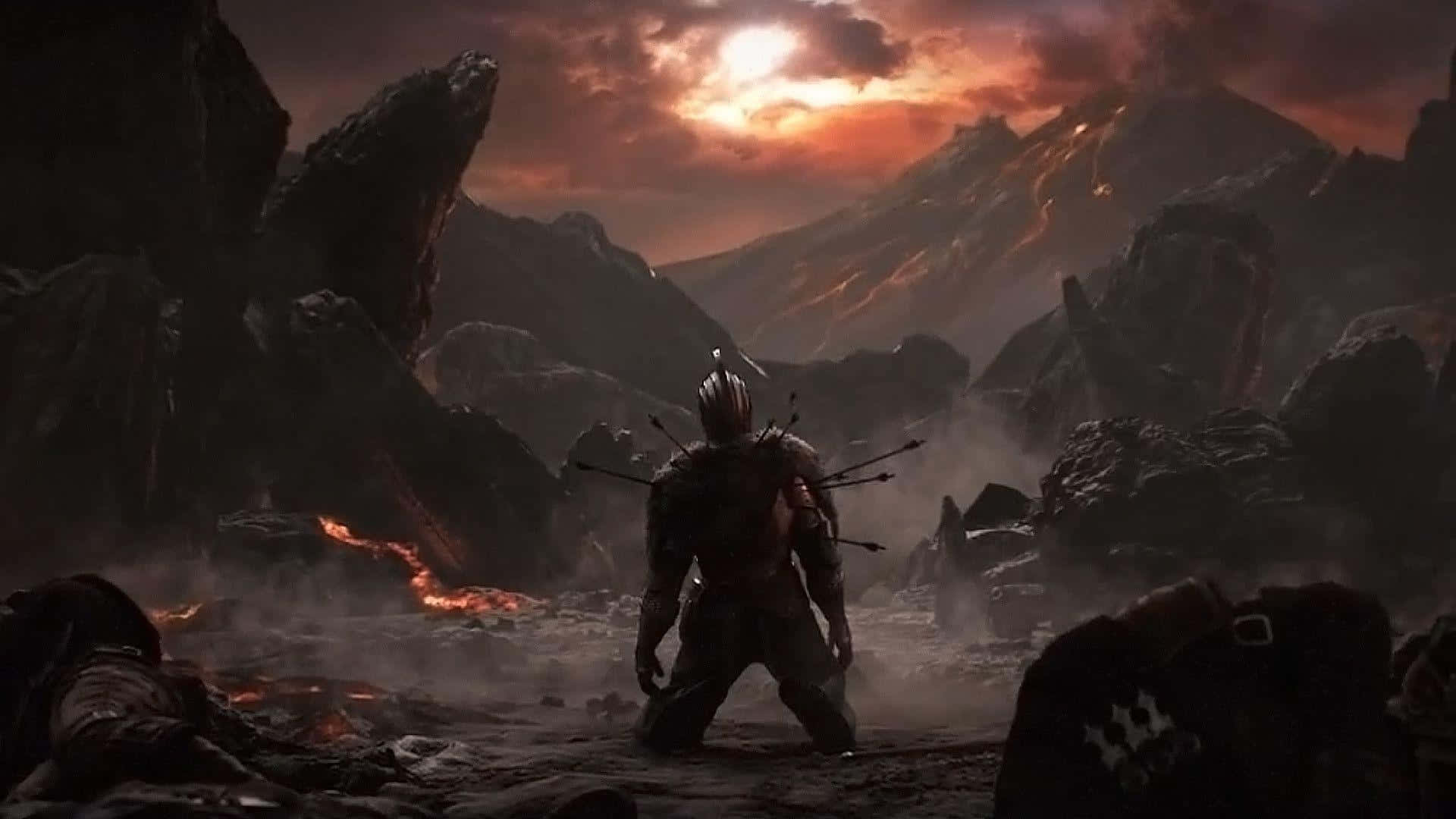Trods mørket i det ukendte med Dark Souls Wallpapers