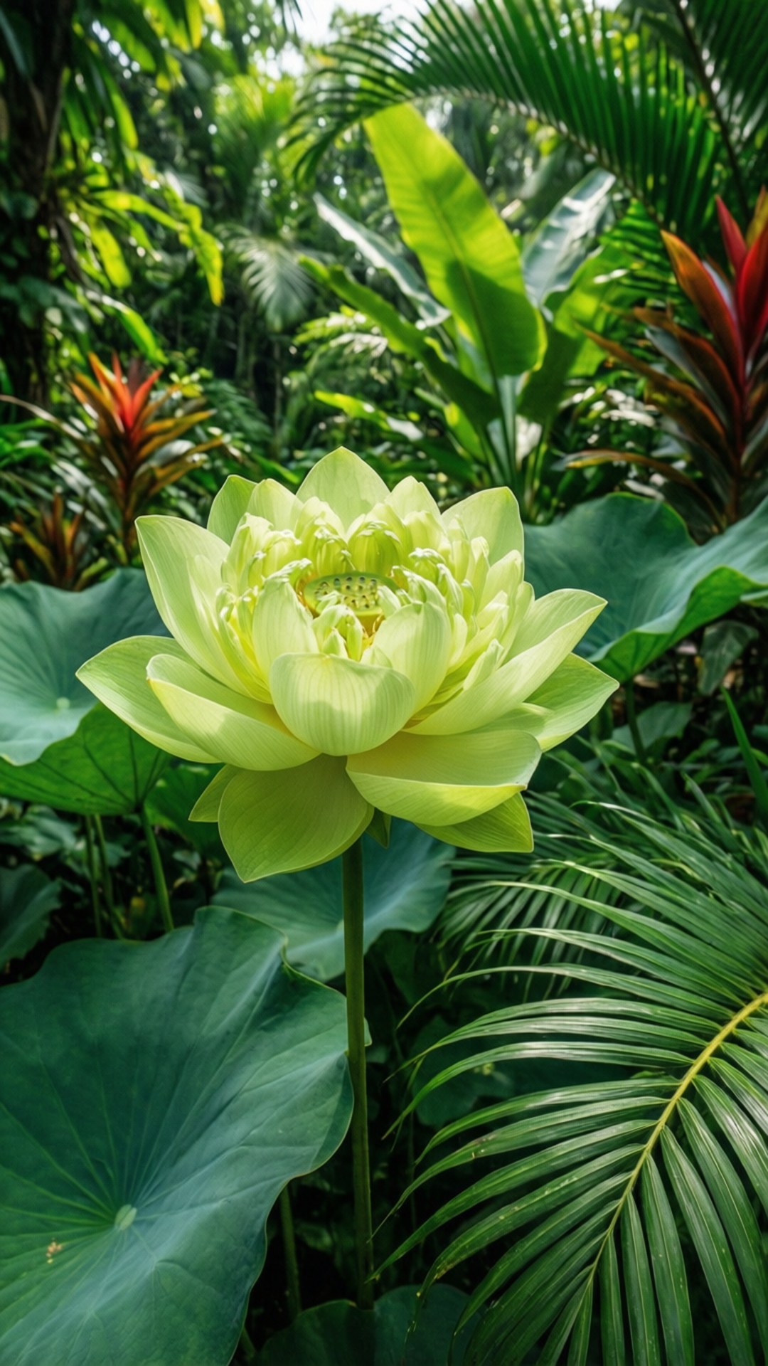Tropisk Lotus Wallpapers