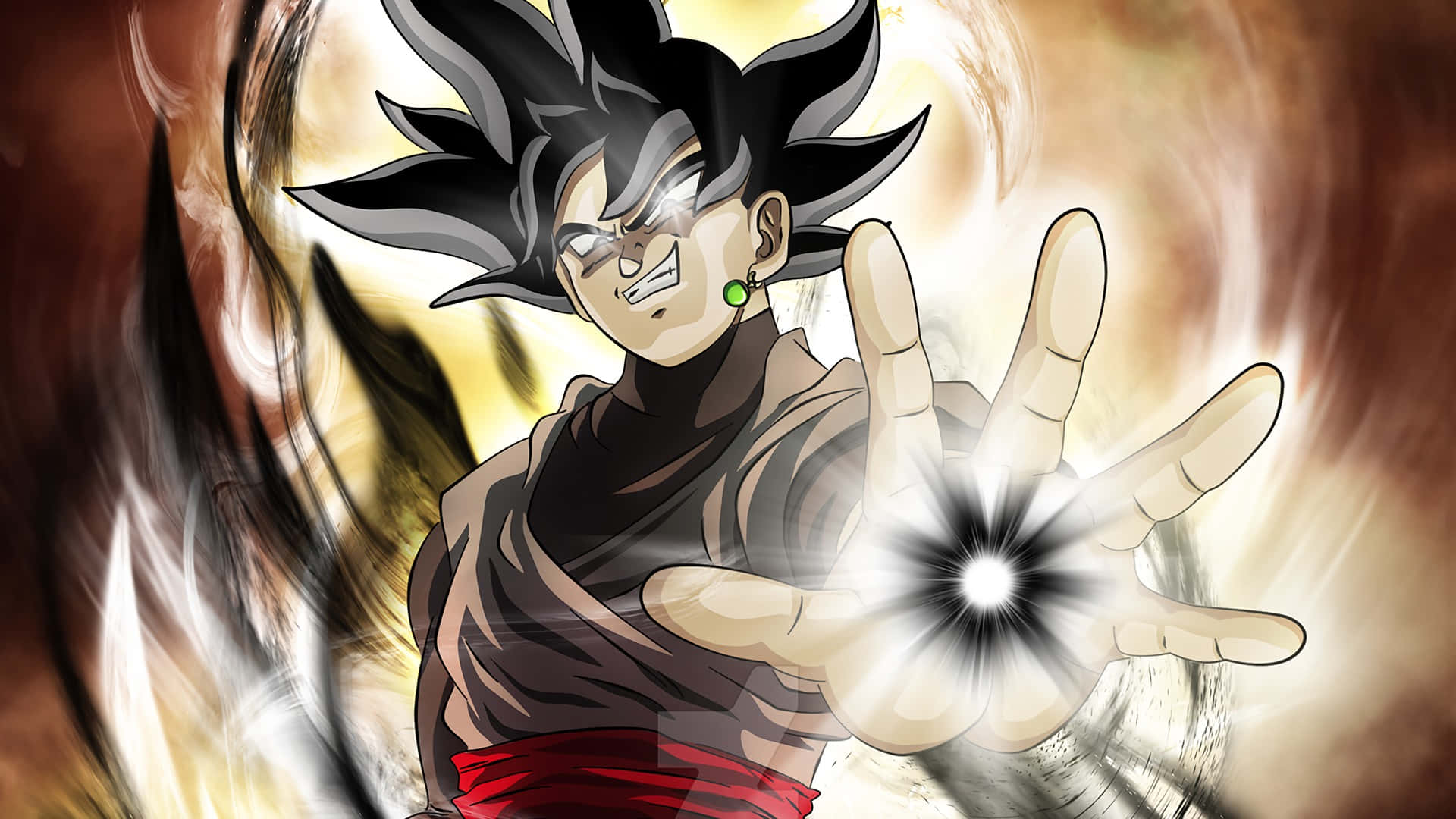 Truende Goku Black fra Dragon Ball Super Wallpapers