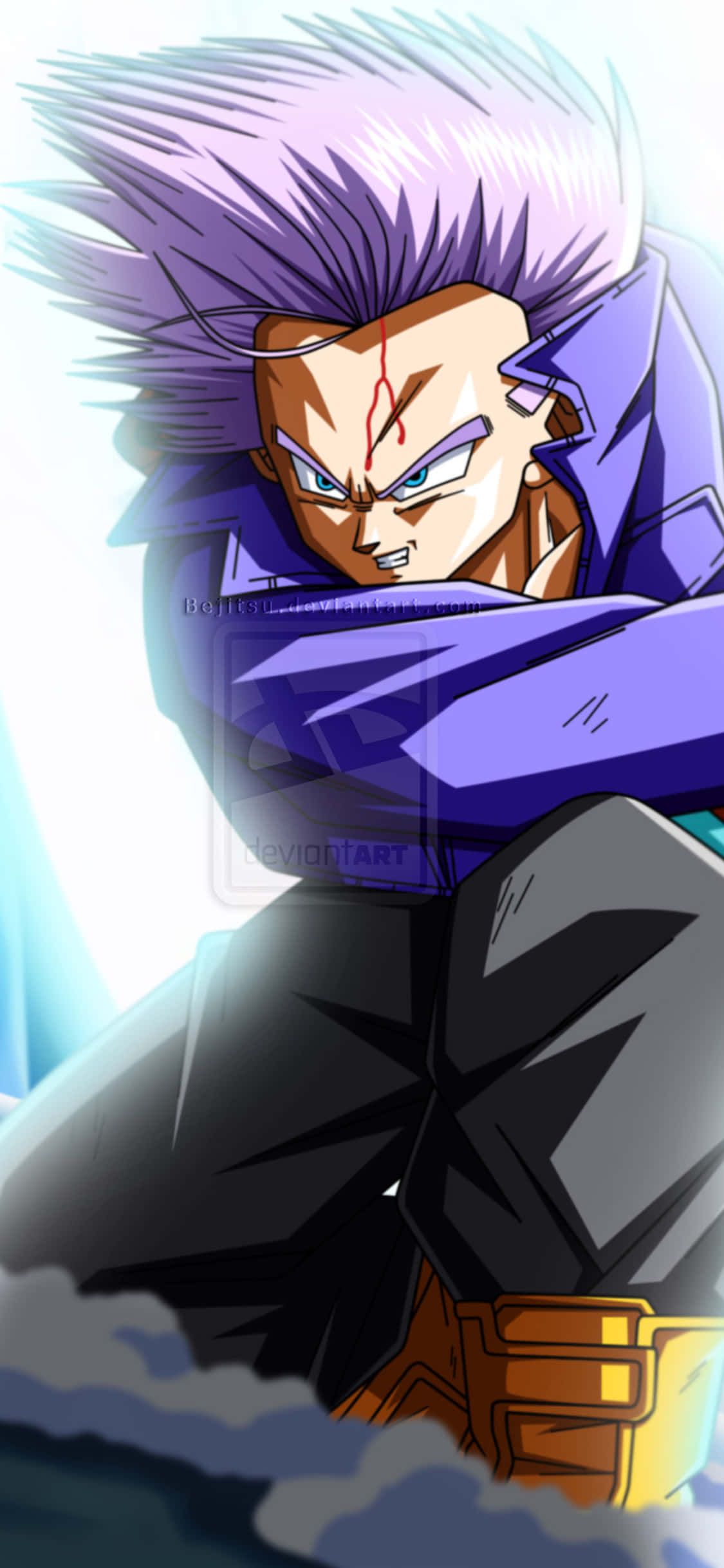 "Trunks klar til enhver kamp" Wallpapers