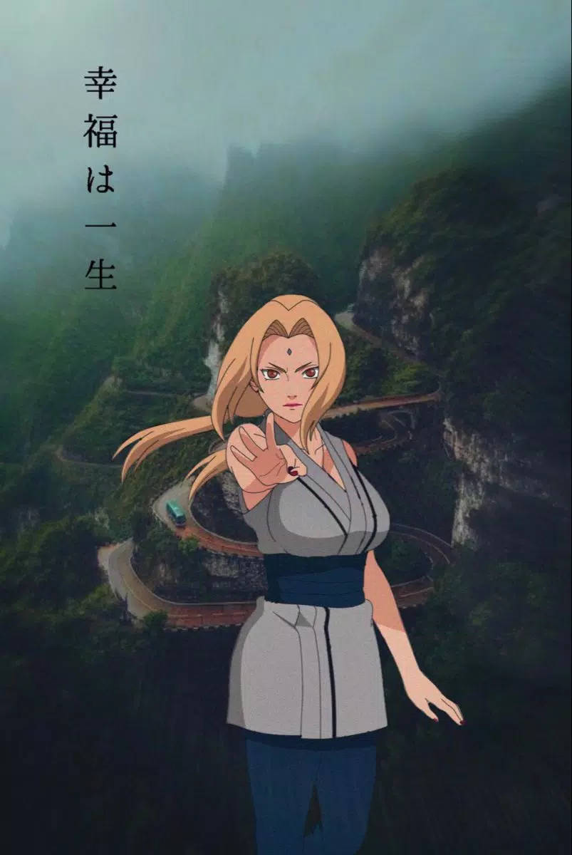 Tsunade Lykke for Livet — Naruto Wallpapers