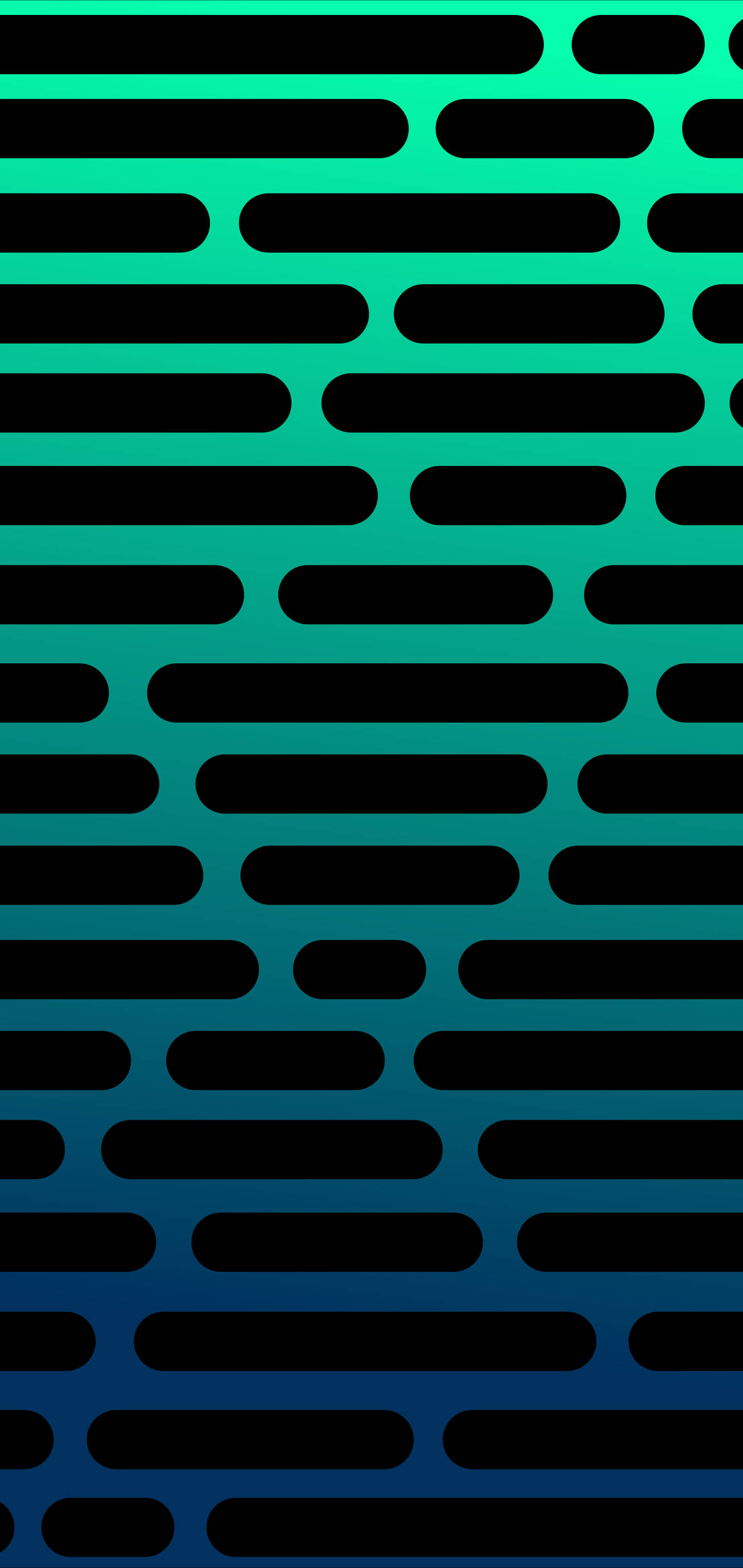Turkis og Sort Galaxy S10 Wallpapers