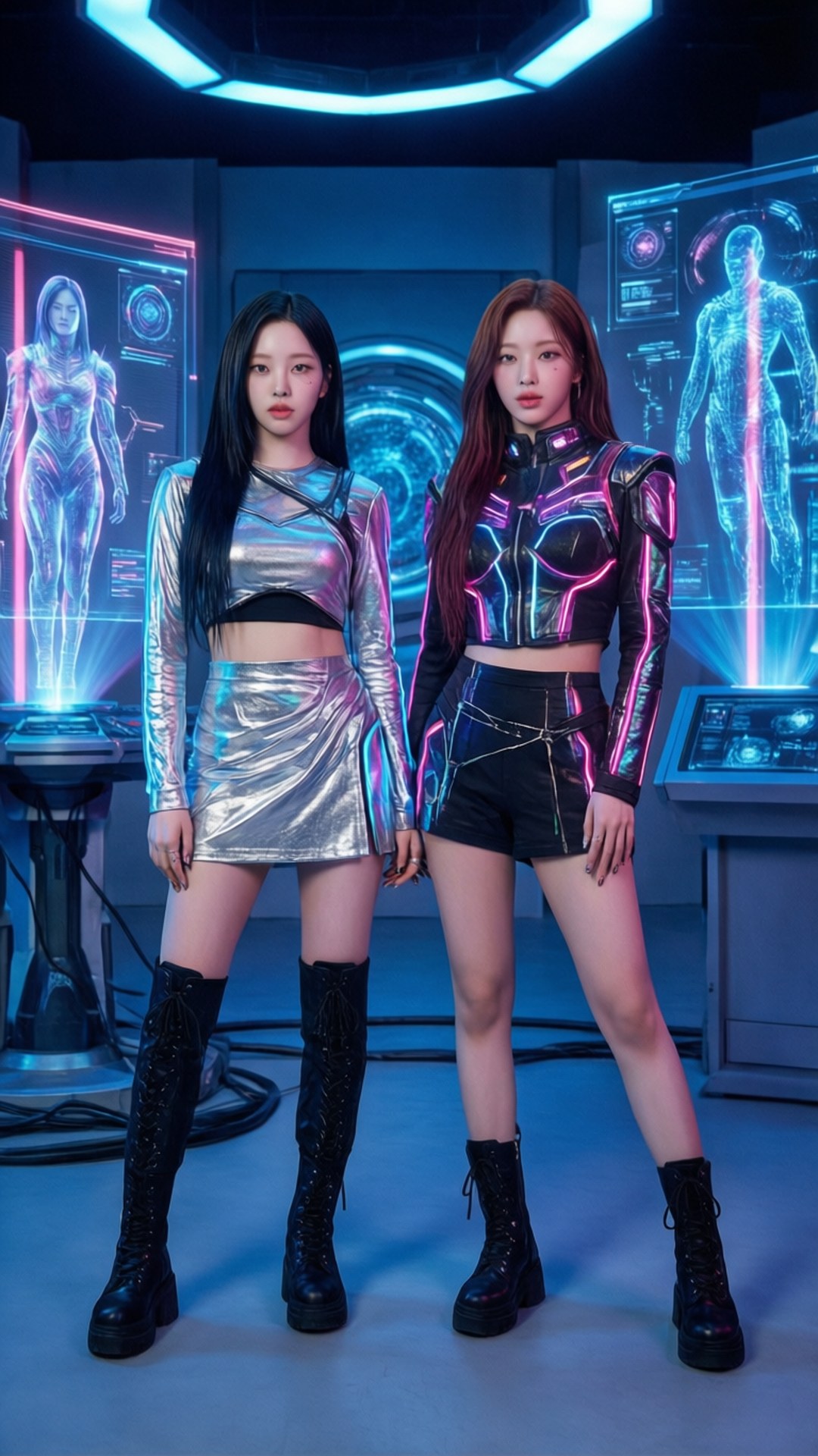 TWICE Cyperpunk Drømme Wallpapers