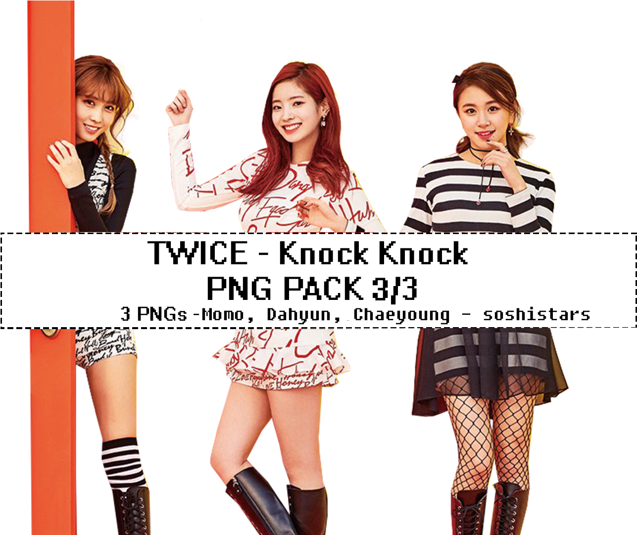 Twice Knock Knock PNG Pakke Wallpapers