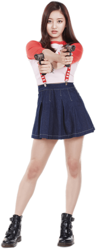 Twice-medlem i actionpose Wallpapers