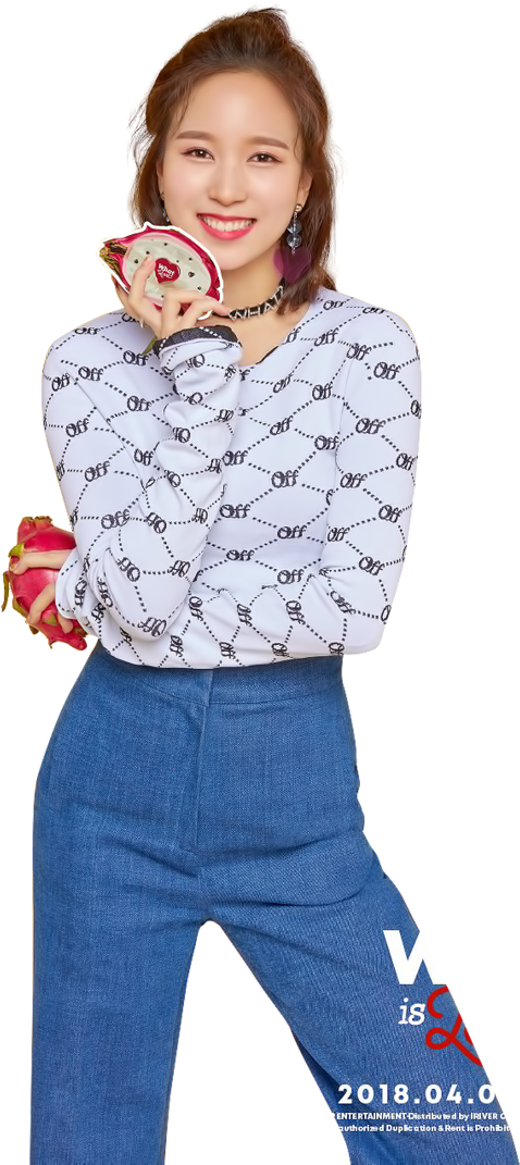 Twice-medlem poserer med hjertehåndtegn Wallpapers