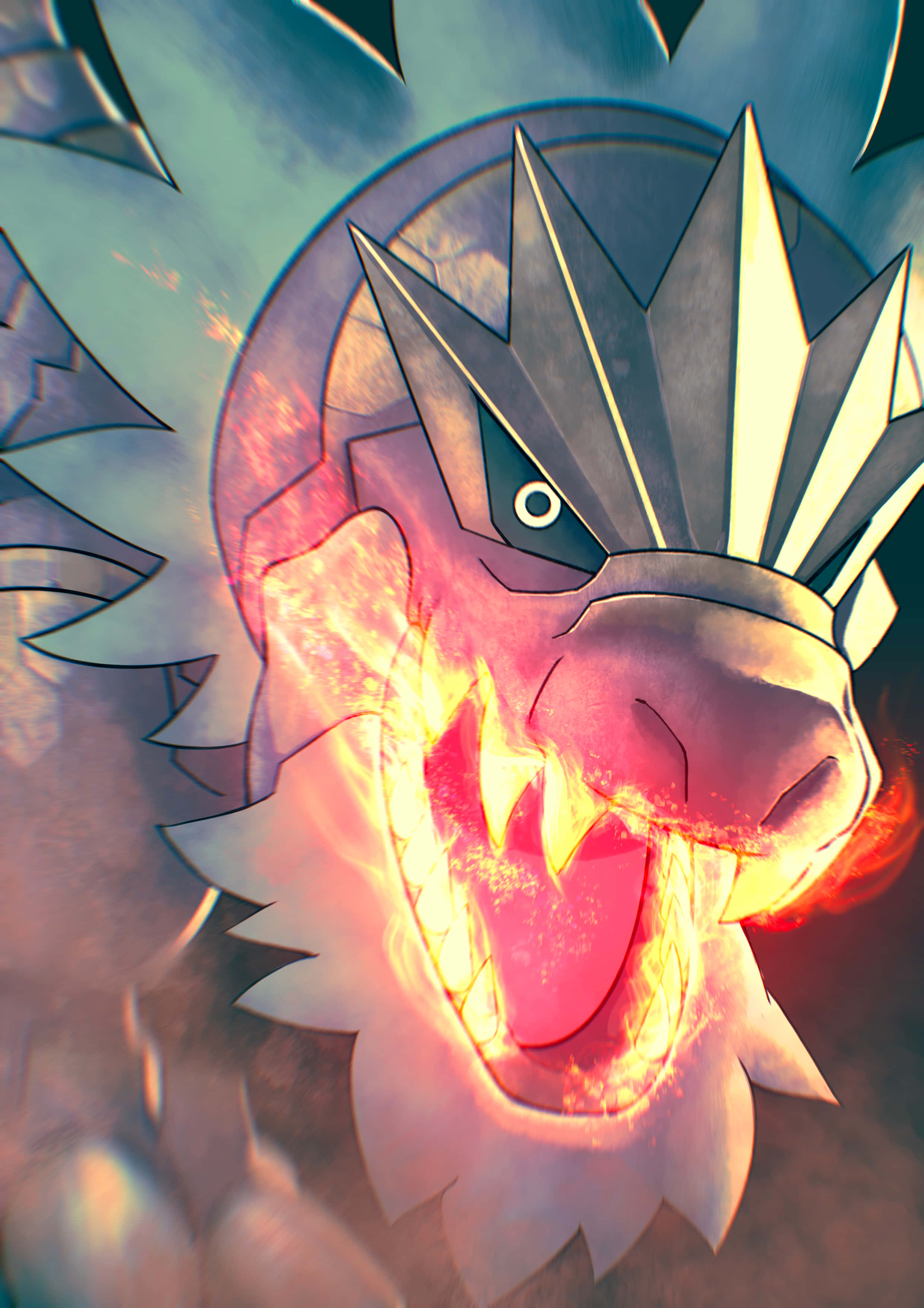 Tyrantrum udløser sin Ildtand-kraft Wallpapers