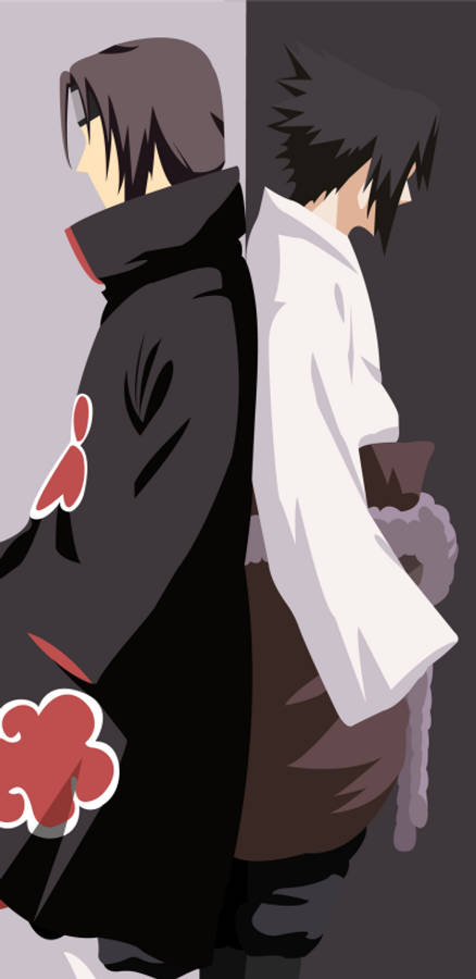Uchiha-brødrene Naruto-telefon Wallpapers