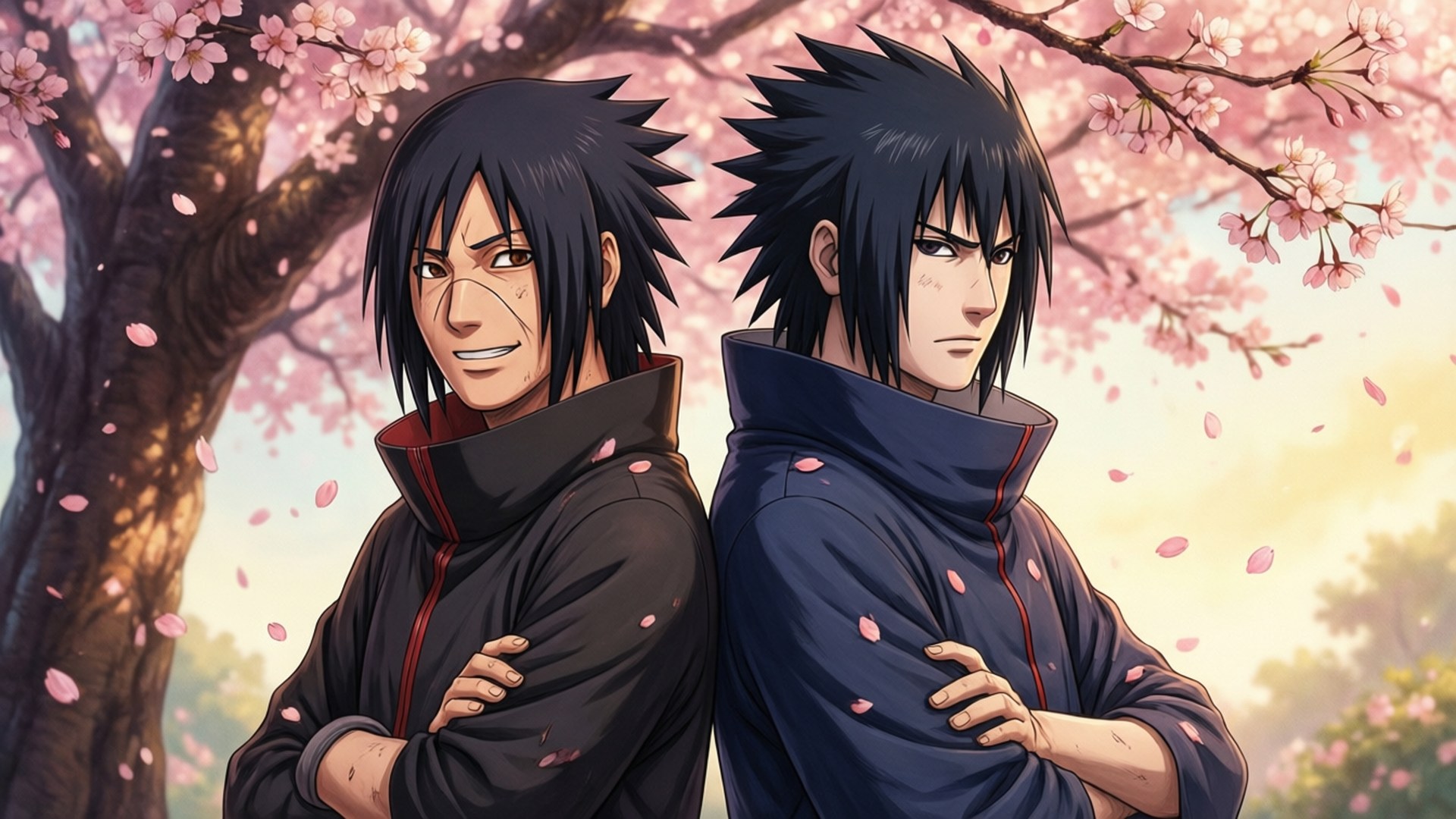 Uchiha-brødrene genforenet Wallpapers