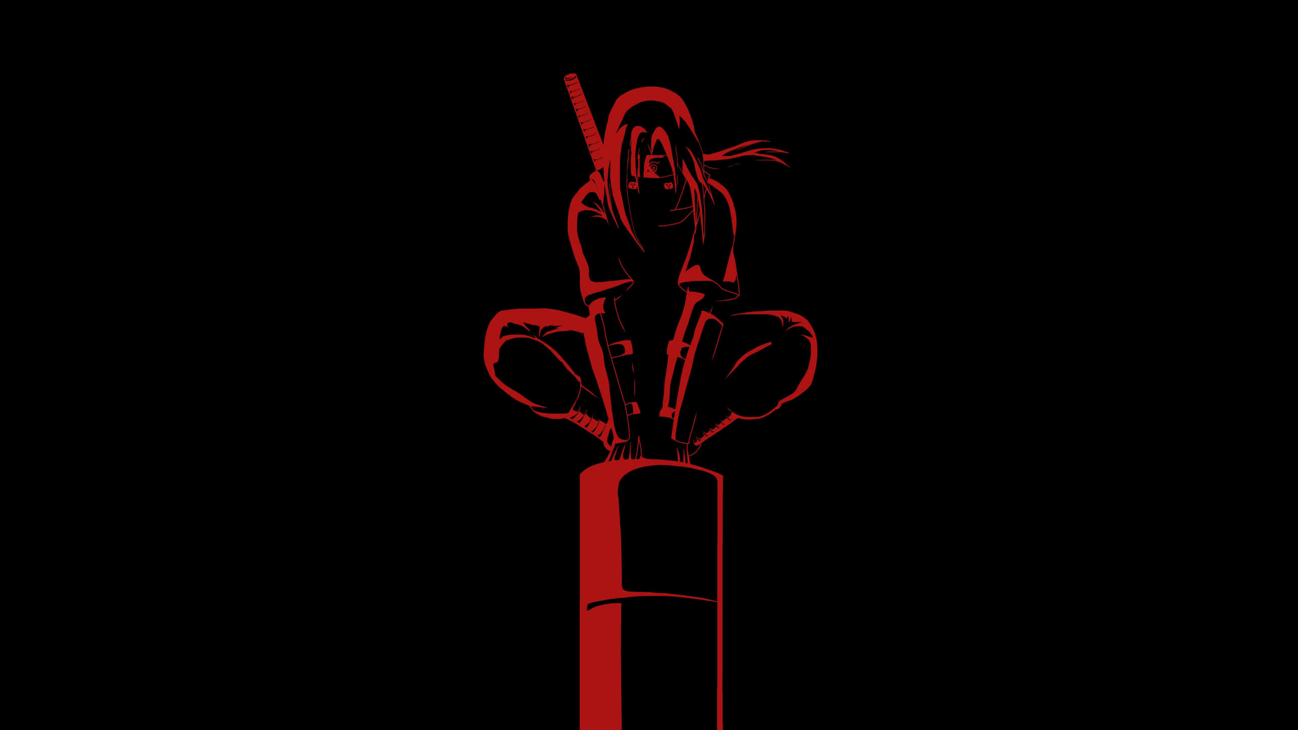 Uchiha Itachi 1440p AMOLED Baggrund Wallpapers
