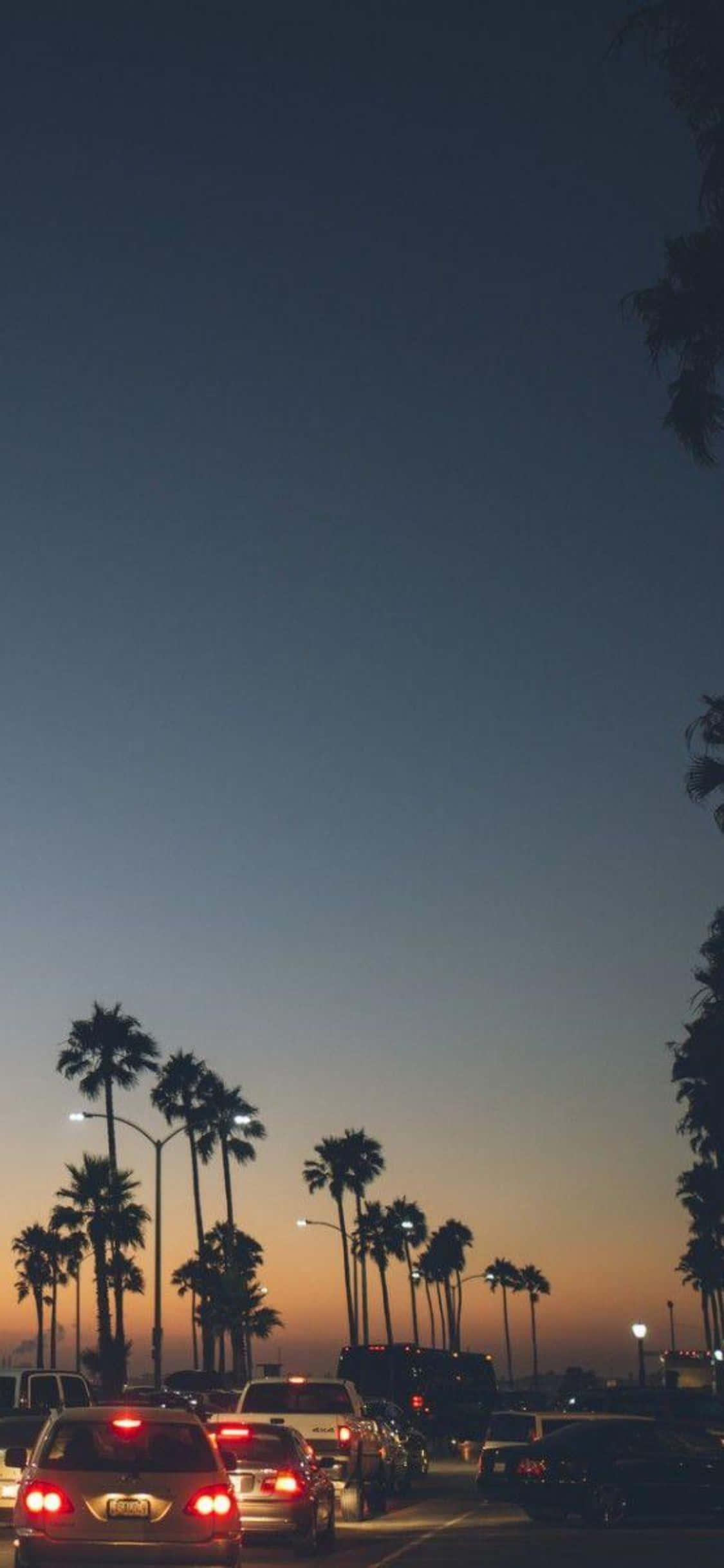 Udforsk Californiens kyst i stil med iPhone Xs Wallpapers