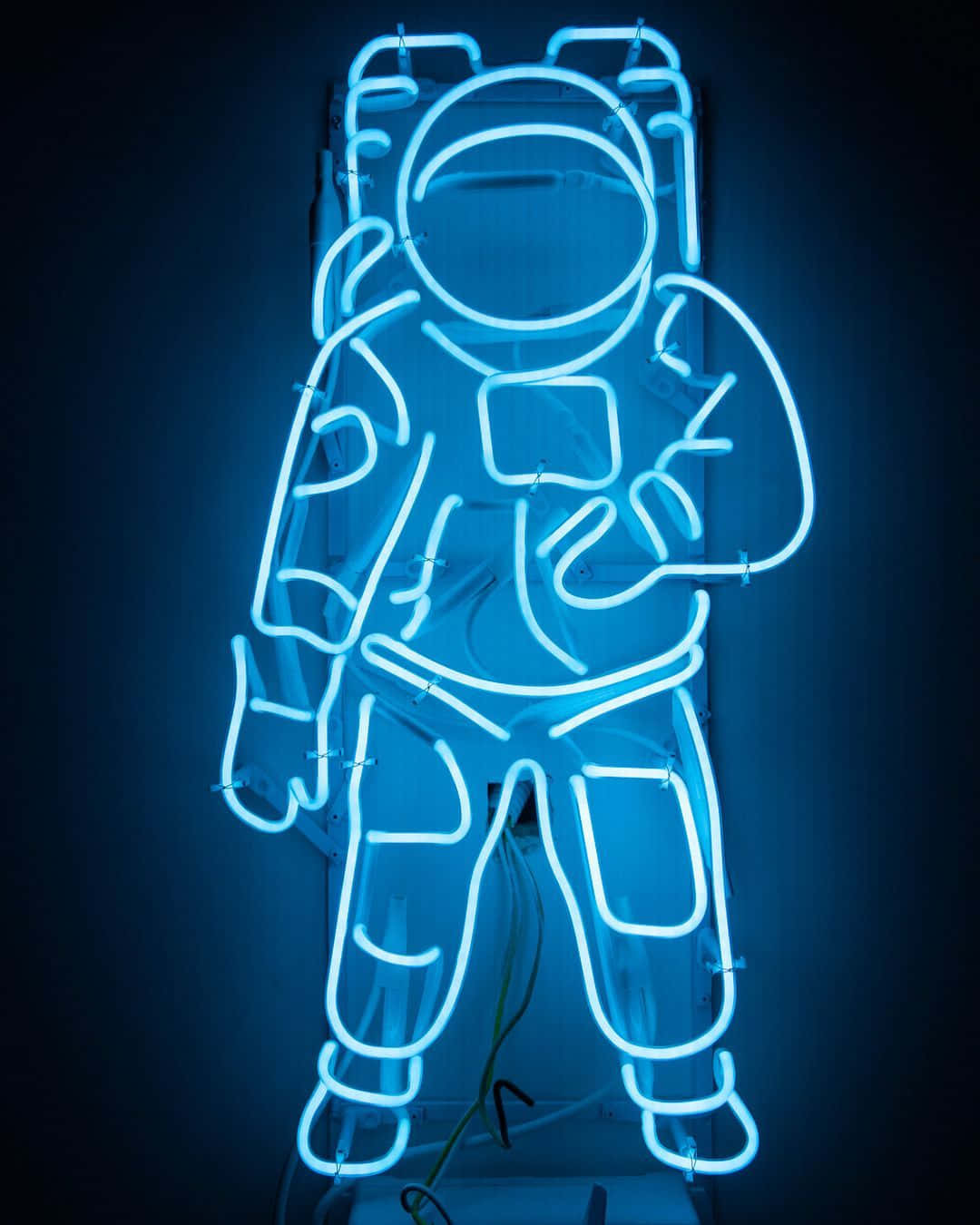 Udforsk den energiske skønhed i en neongrøn æstetik. Wallpapers