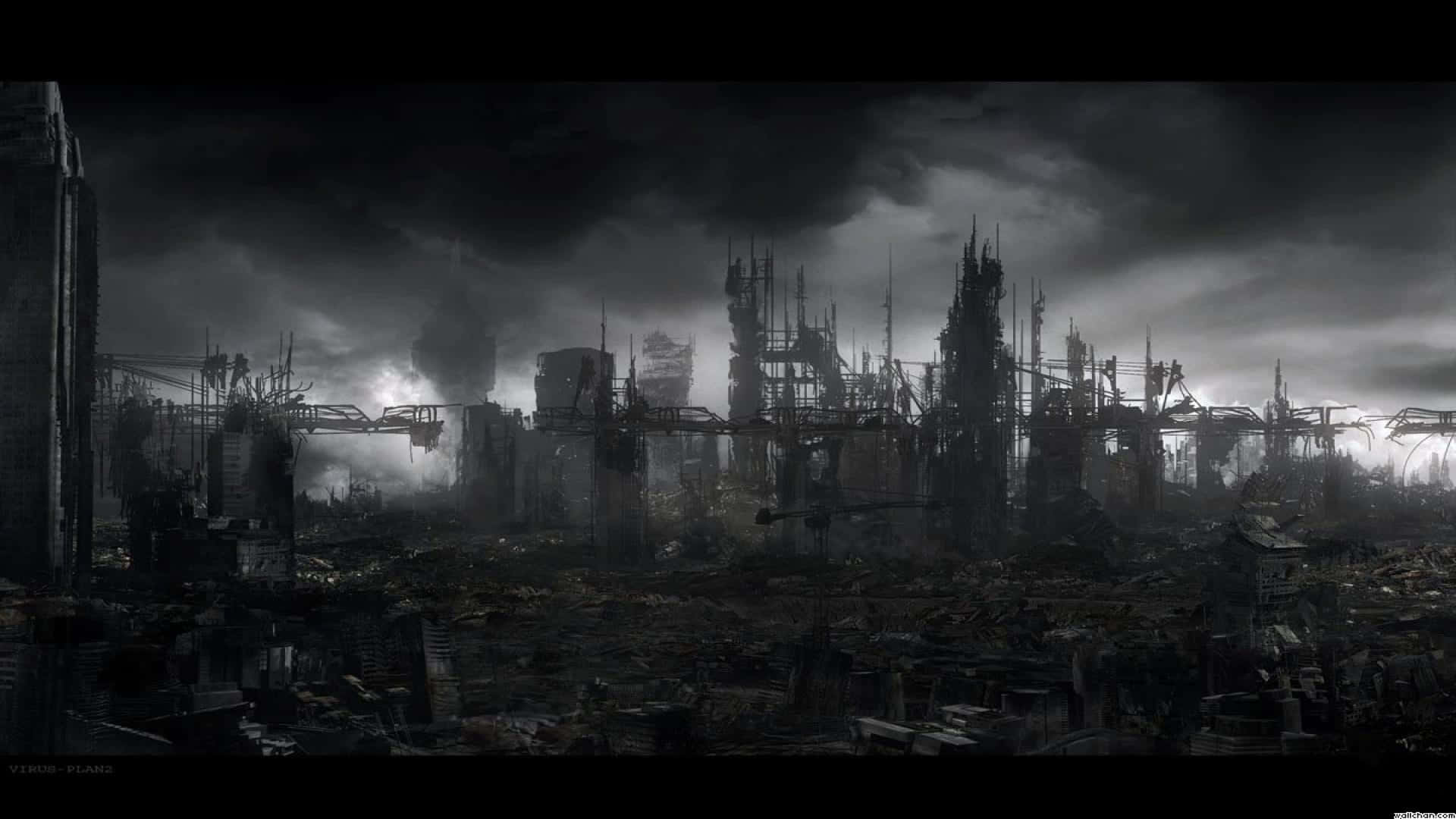 Udforsk den fascinerende og mystiske by Dark City. Wallpapers