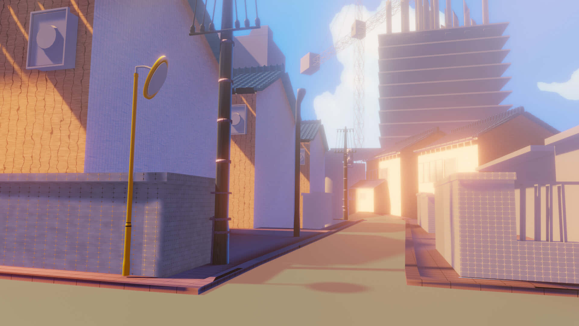 Udforsk den futuristiske, gadgetfyldte animeby Wallpapers