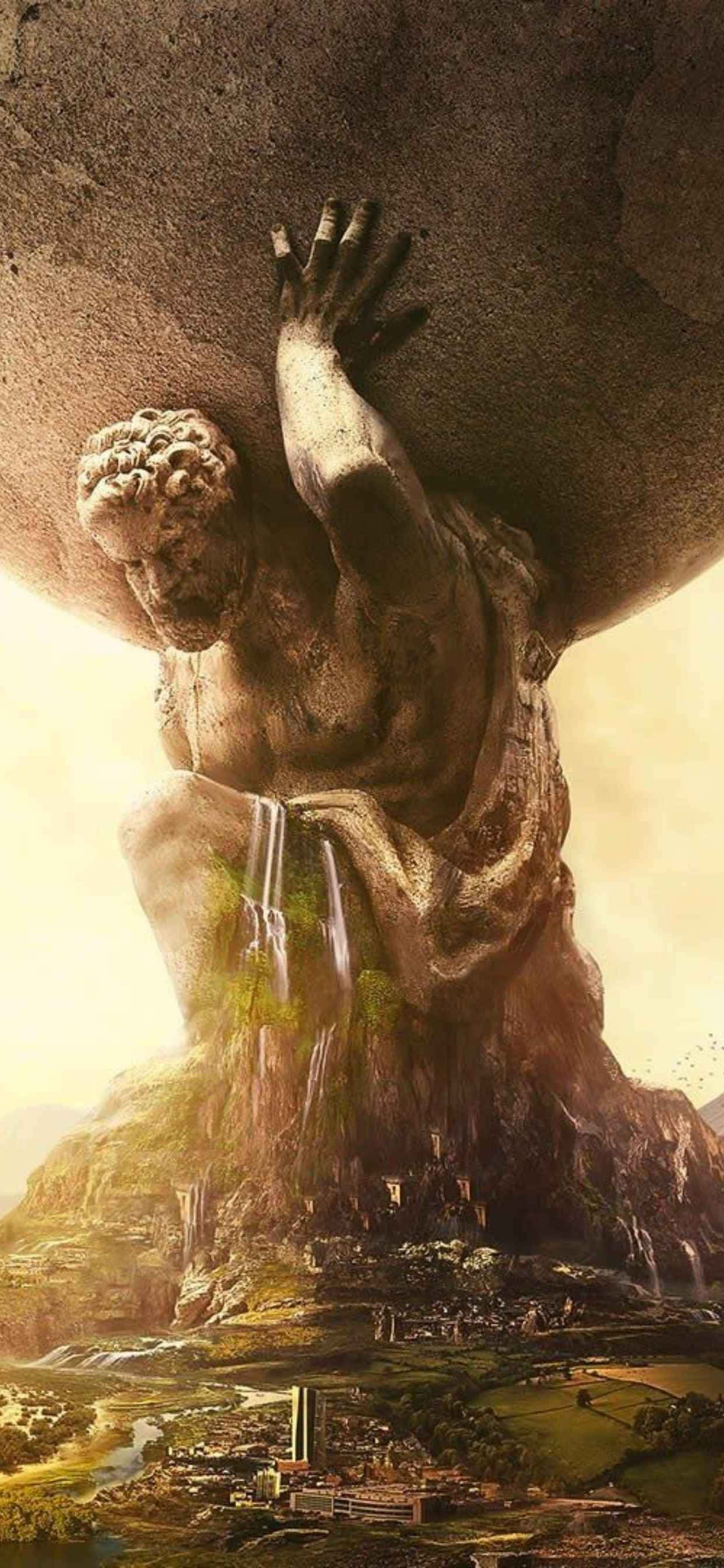 Udforsk den antikke verden af strategi med iPhone XS Max og Civilization V Wallpapers