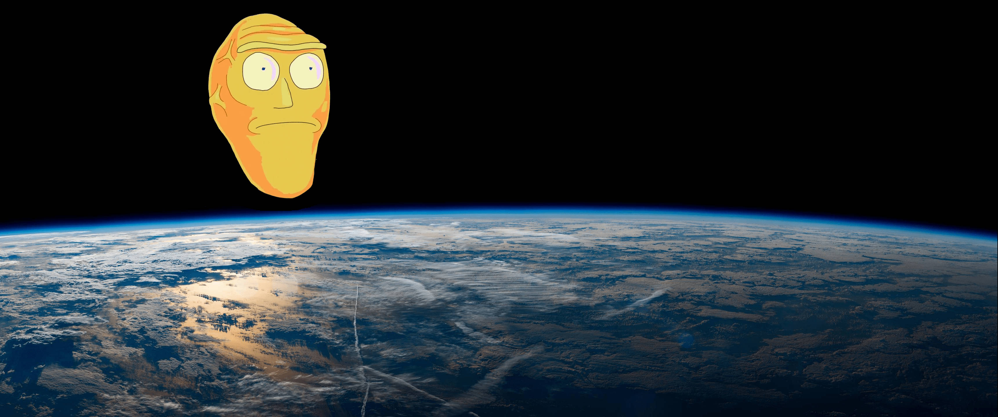 Udforsk den inter-dimensionelle portal med Rick og Morty Wallpapers