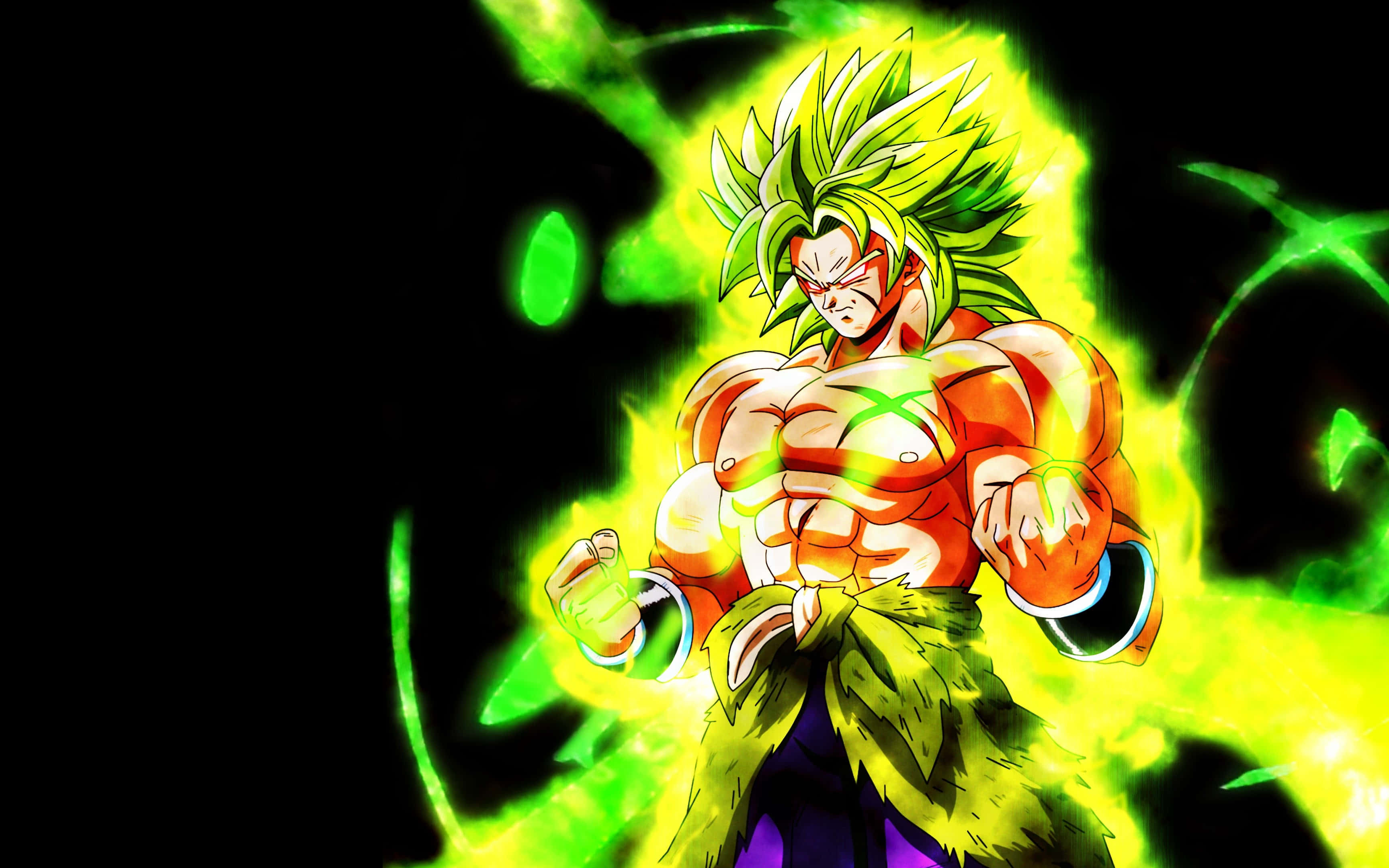 Udforsk den legendariske Super Saiyan Brolys spændende rejse i 'Dragon Ball Super Broly!' Wallpapers