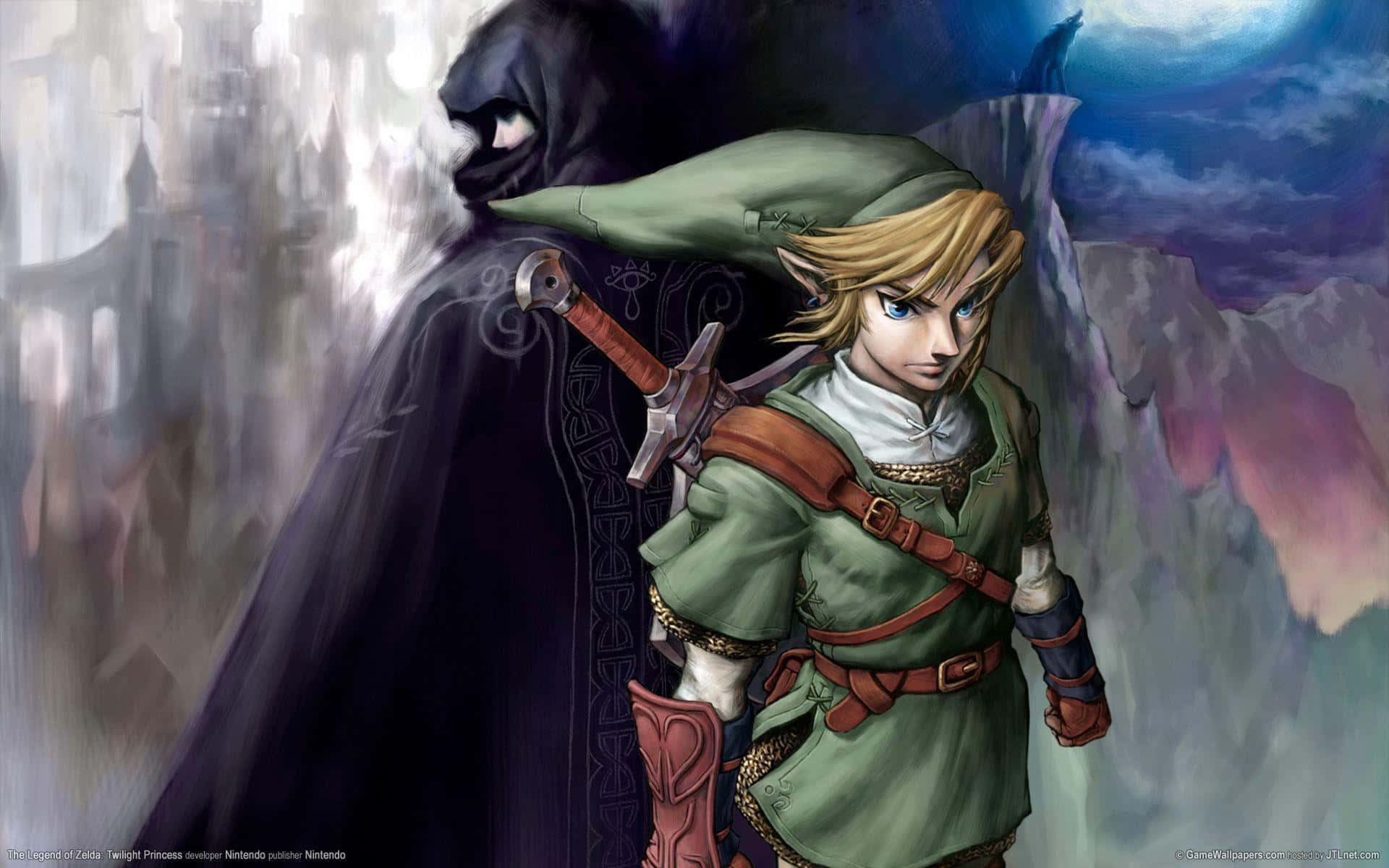 Udforsk den mystiske verden Hyrule i The Legend of Zelda: Twilight Princess Wallpapers