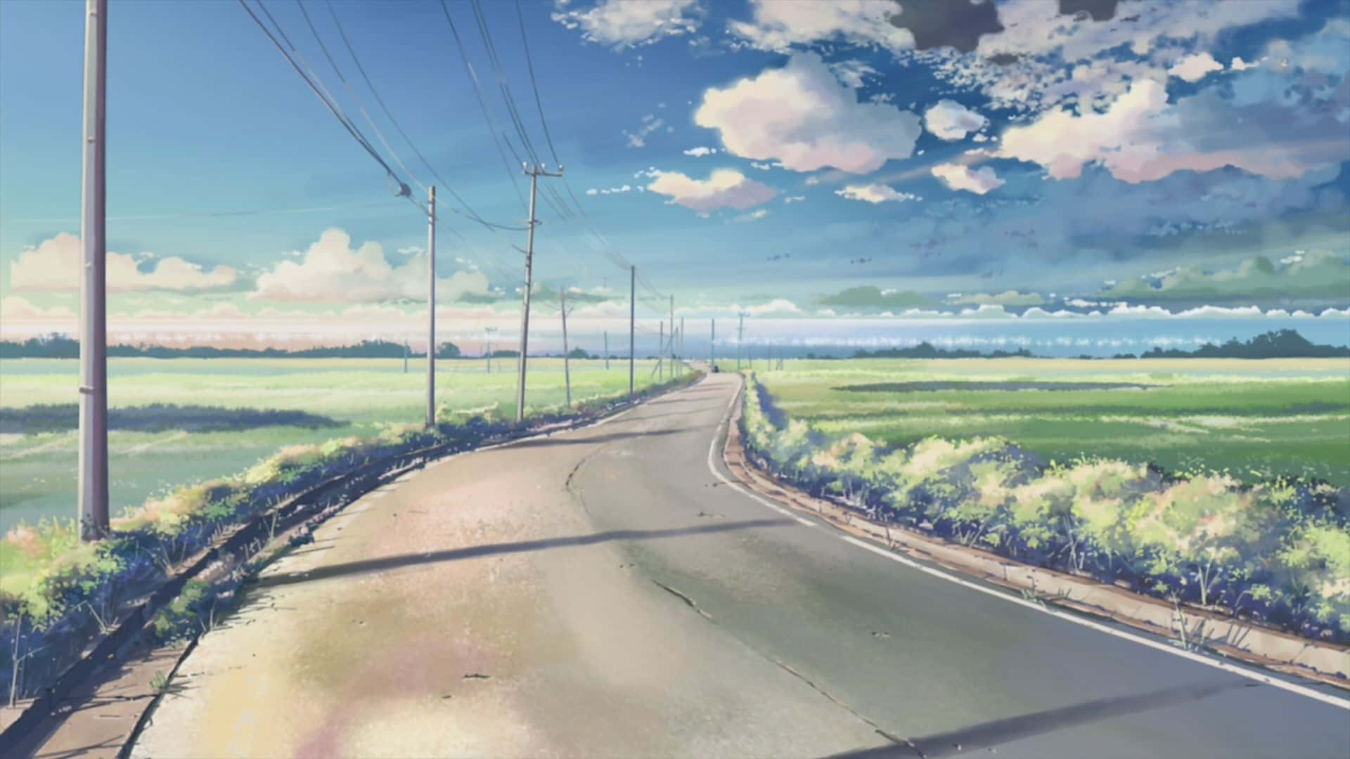 Udforsk den uendelige verden af Anime Scenery Wallpapers