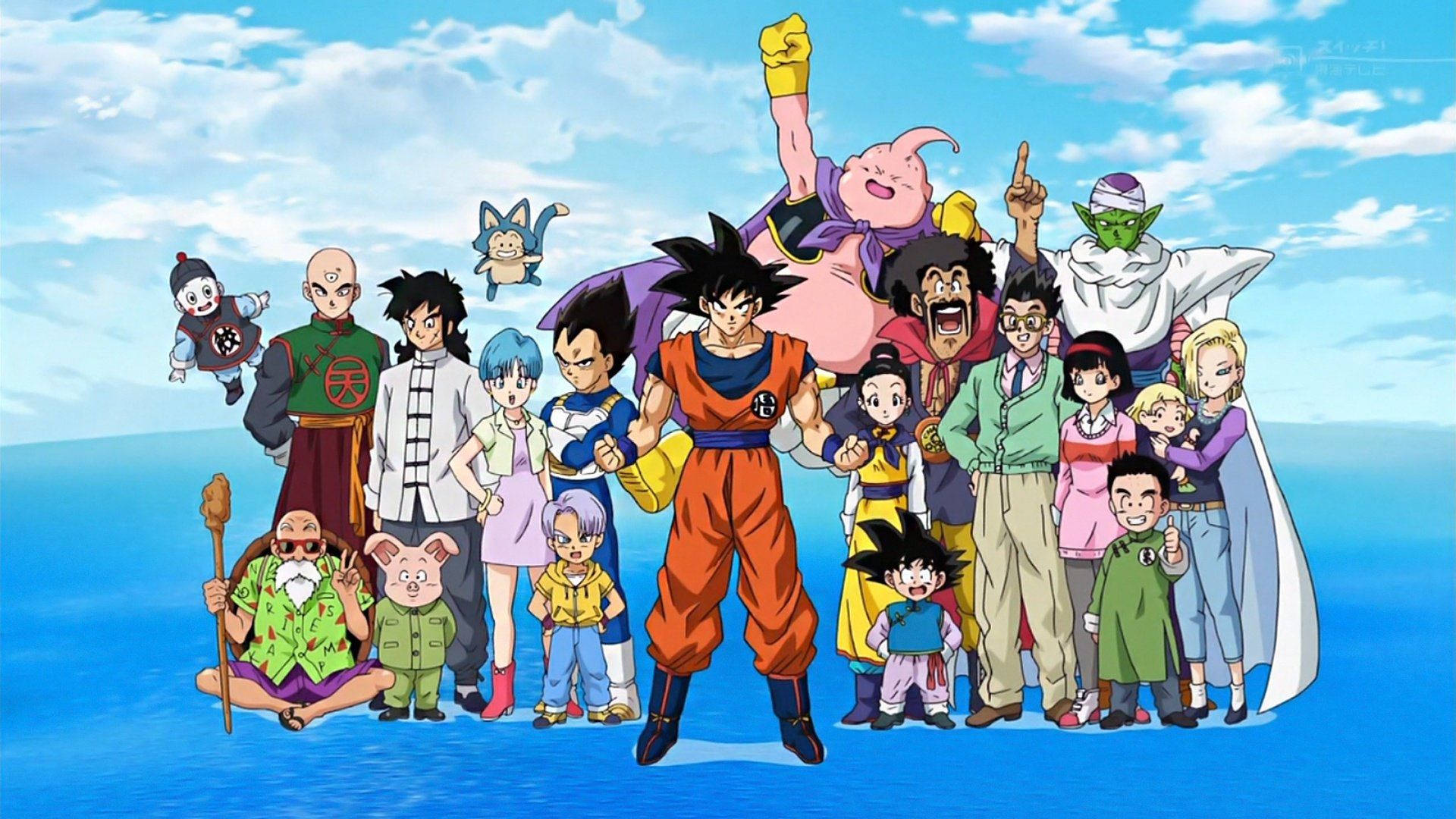 Udforsk den utrolige verden i Dragon Ball Wallpapers