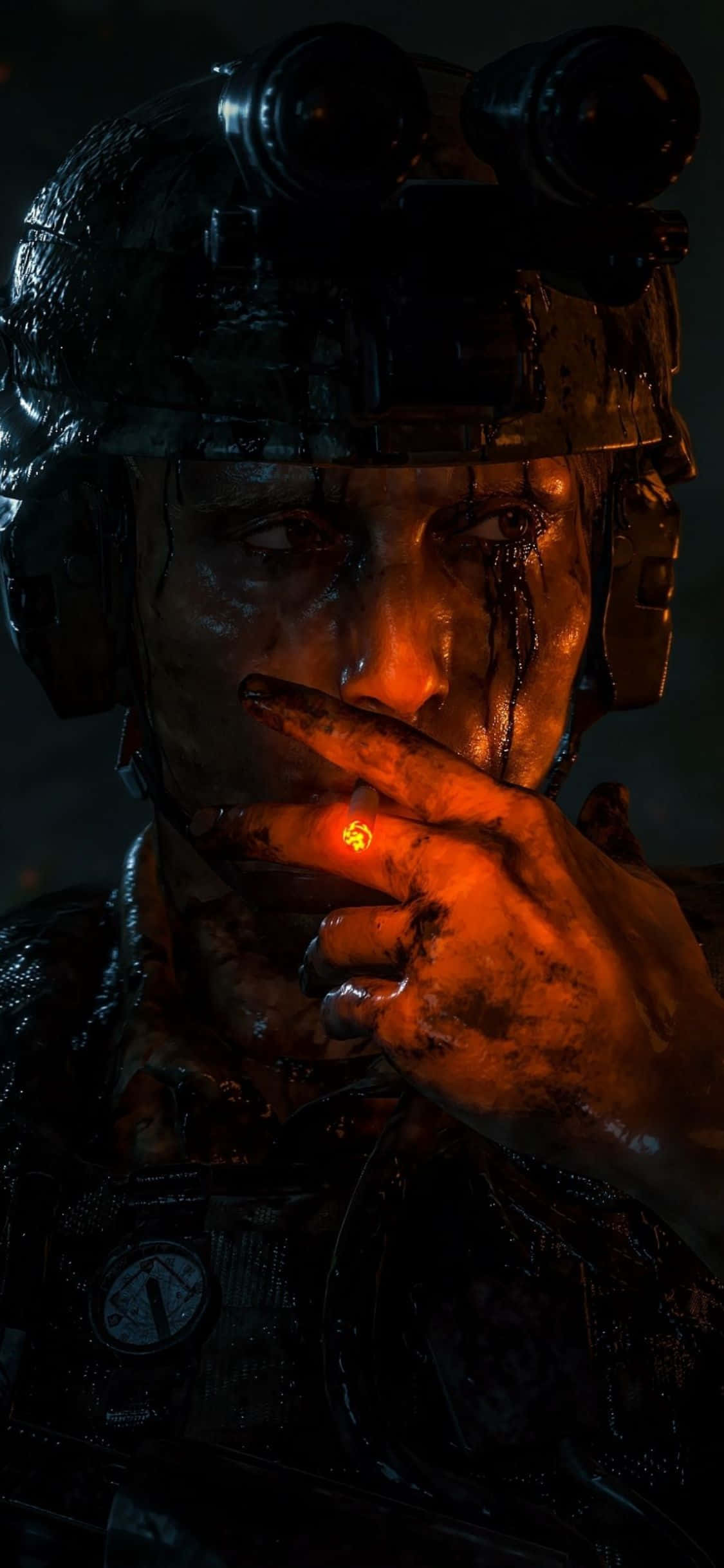 Udforsk det paranormale med stil - iPhone X og Death Stranding Wallpapers