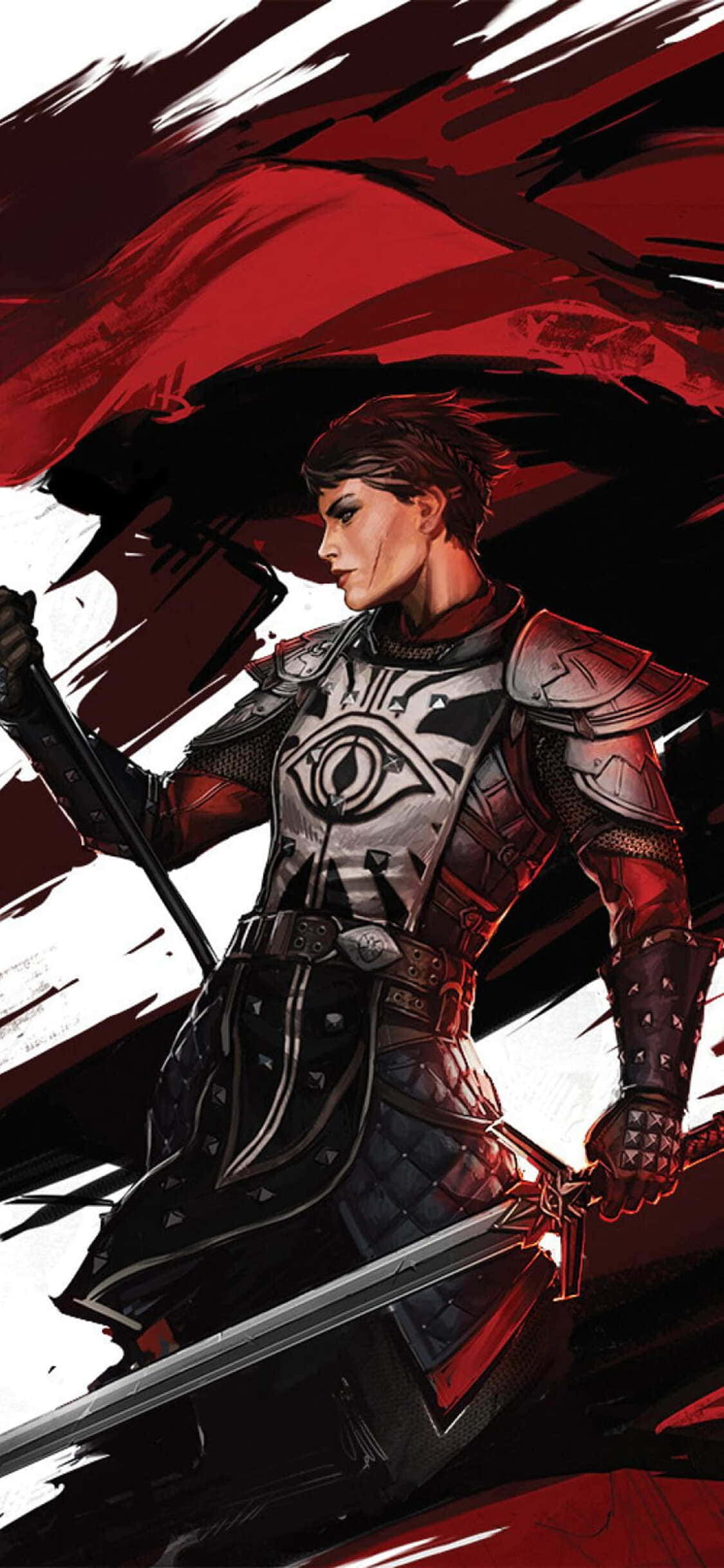 Udforsk Dragon Age Inquisitions verden med den helt nye iPhone Xs Wallpapers