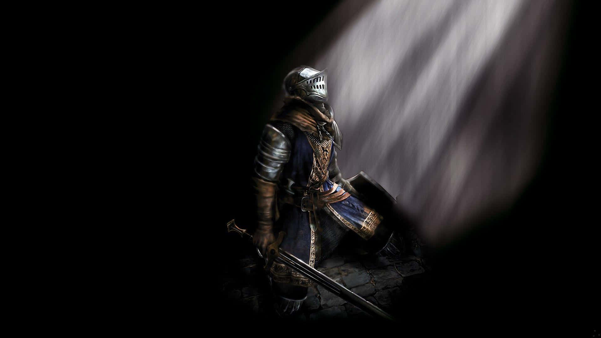 Udforsk Dybderne af Dark Souls Wallpapers