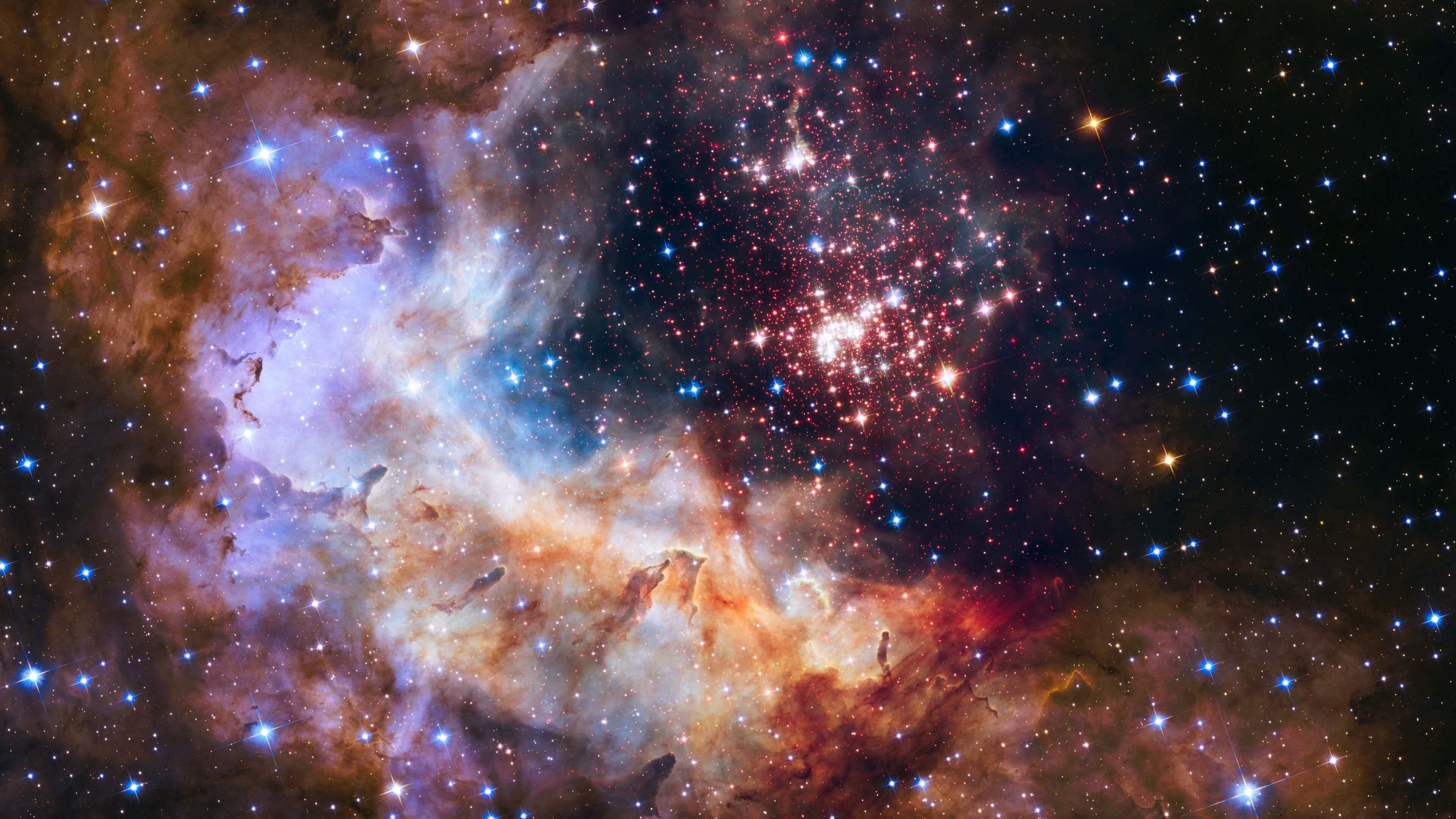 Udforsk dybderne af det ydre rum i fuld 4K-klarhed Wallpapers