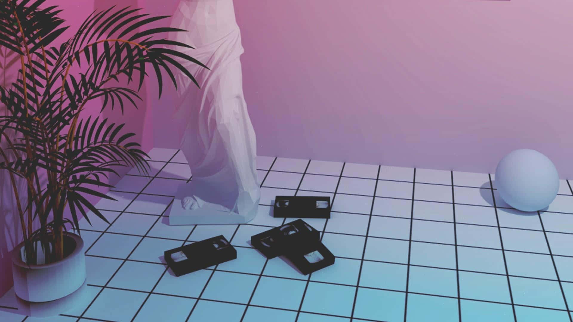 Udforsk en farverig verden af cool æstetik Wallpapers