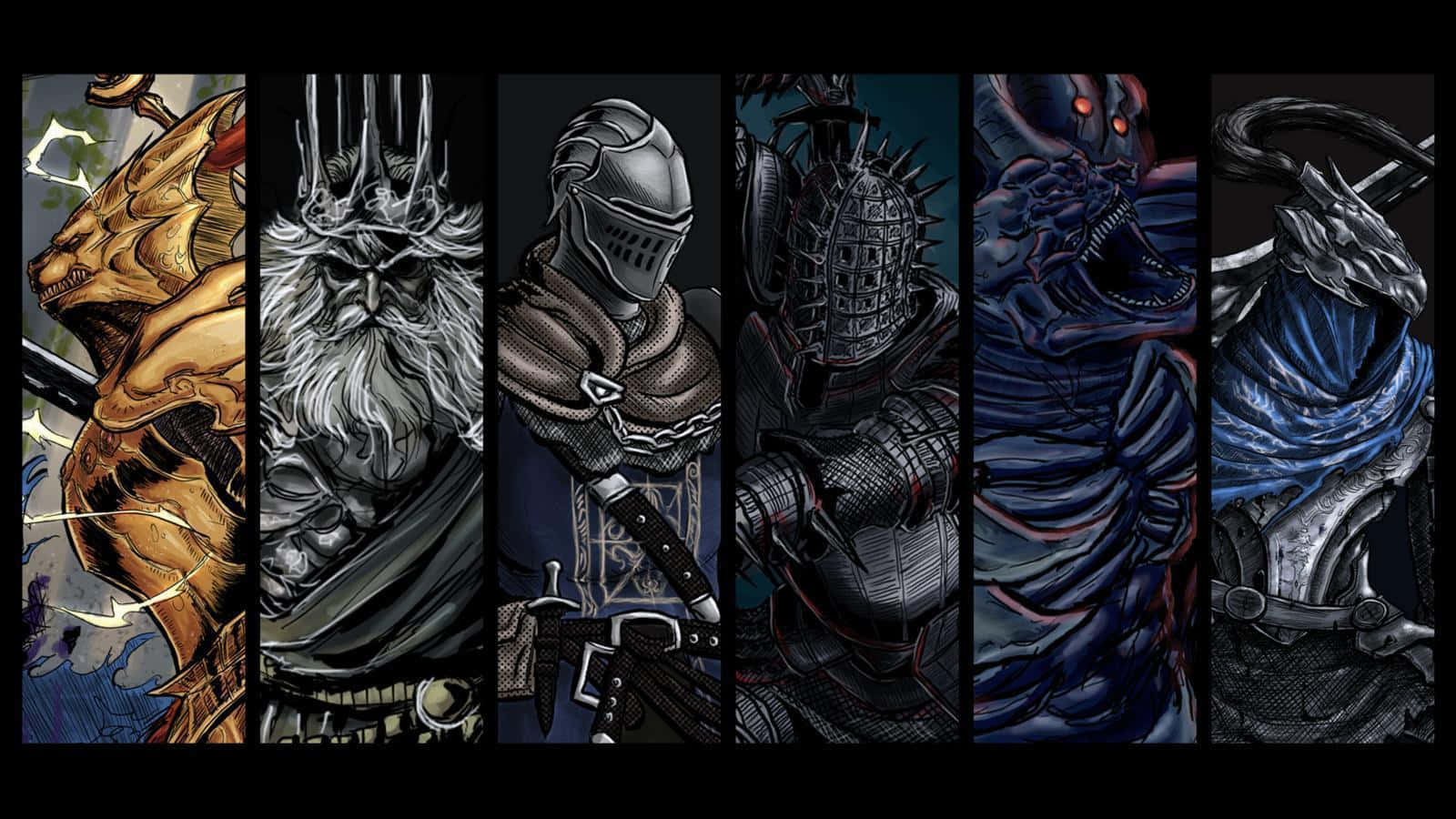 Udforsk farerne i Lordran i Dark Souls Wallpapers