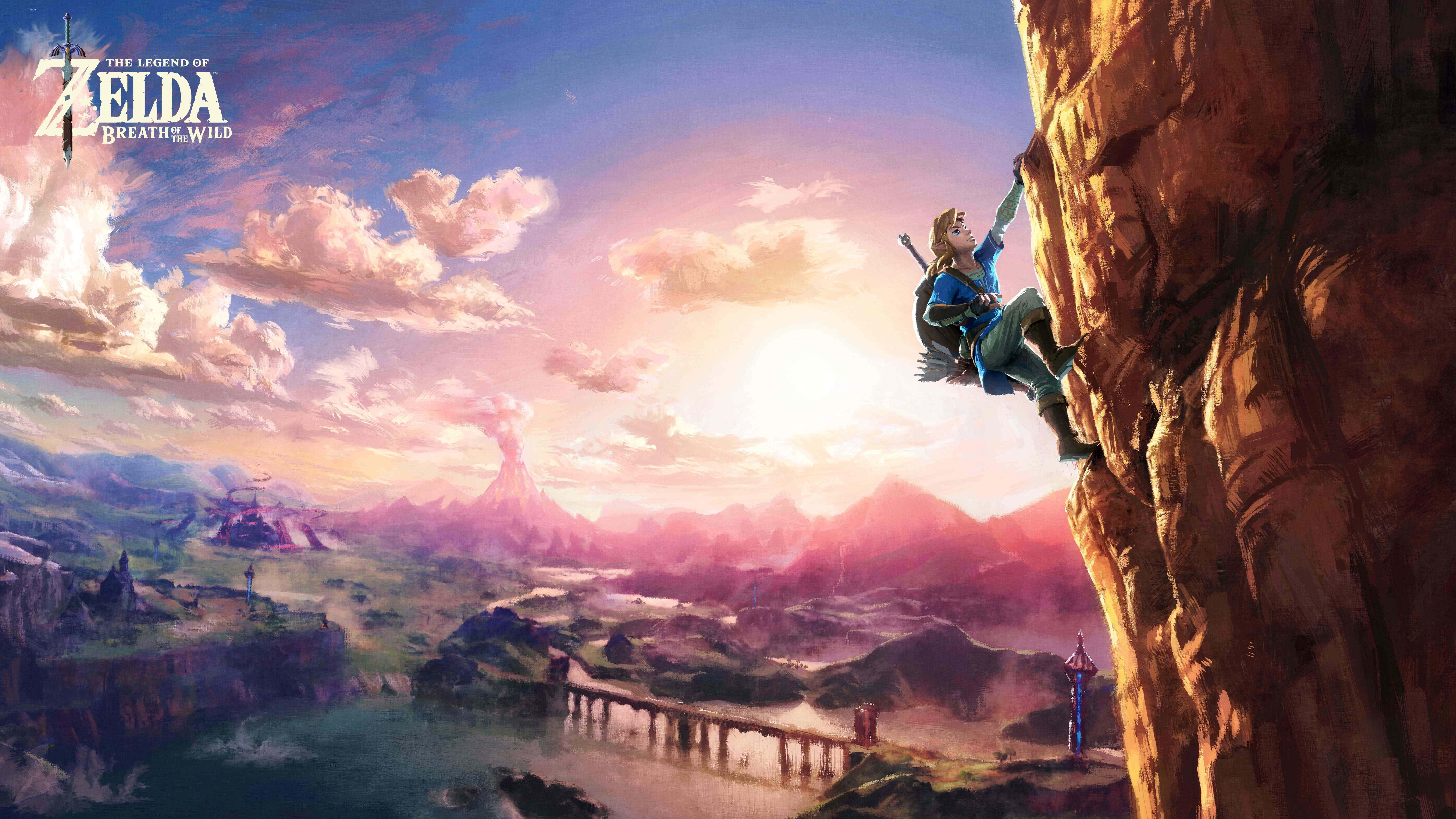 Udforsk Hyrule-verdenen i Legend Of Zelda Wallpapers