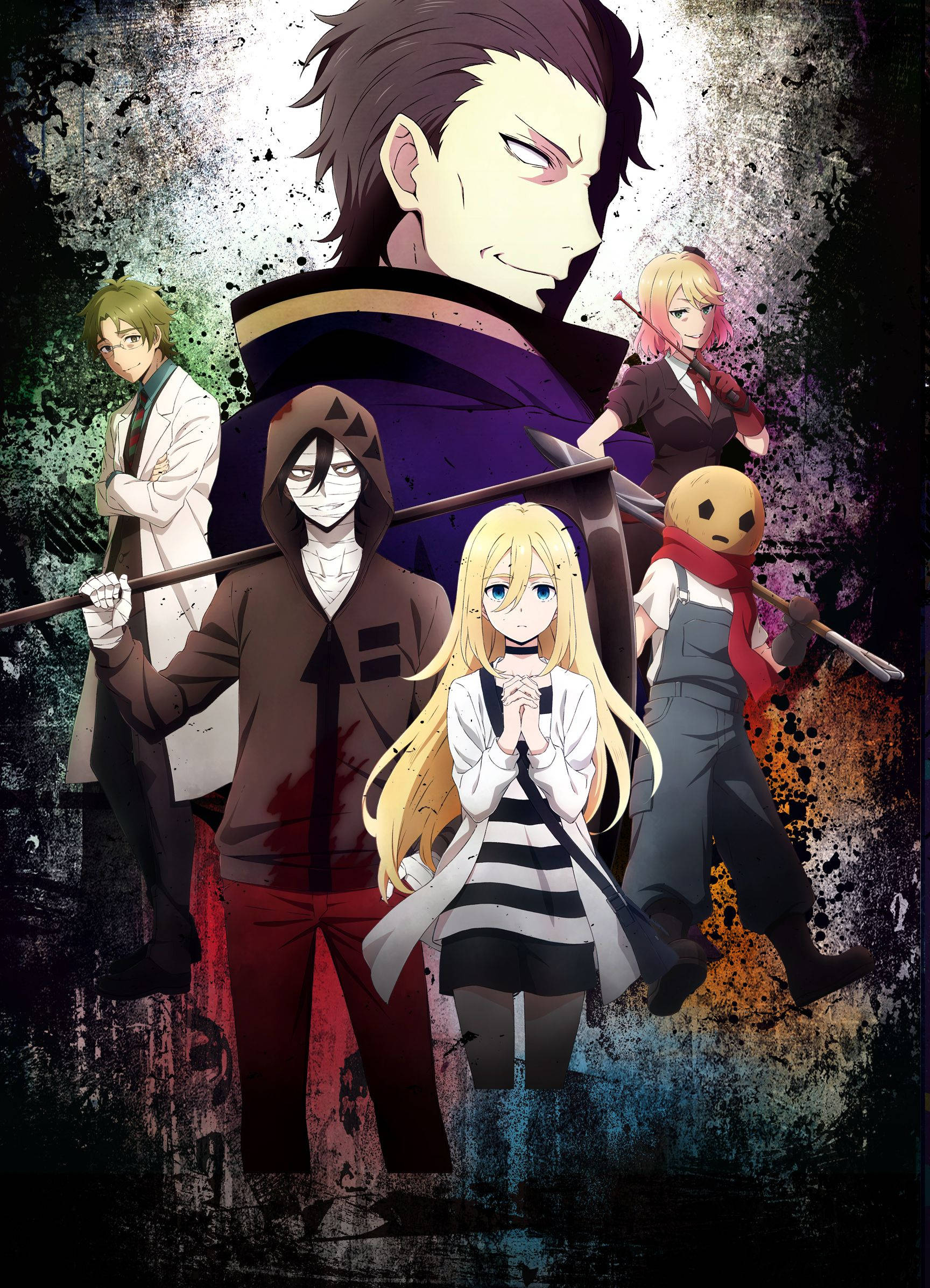 Udforsk krydsfeltet mellem horror og spænding i Angels Of Death Wallpapers