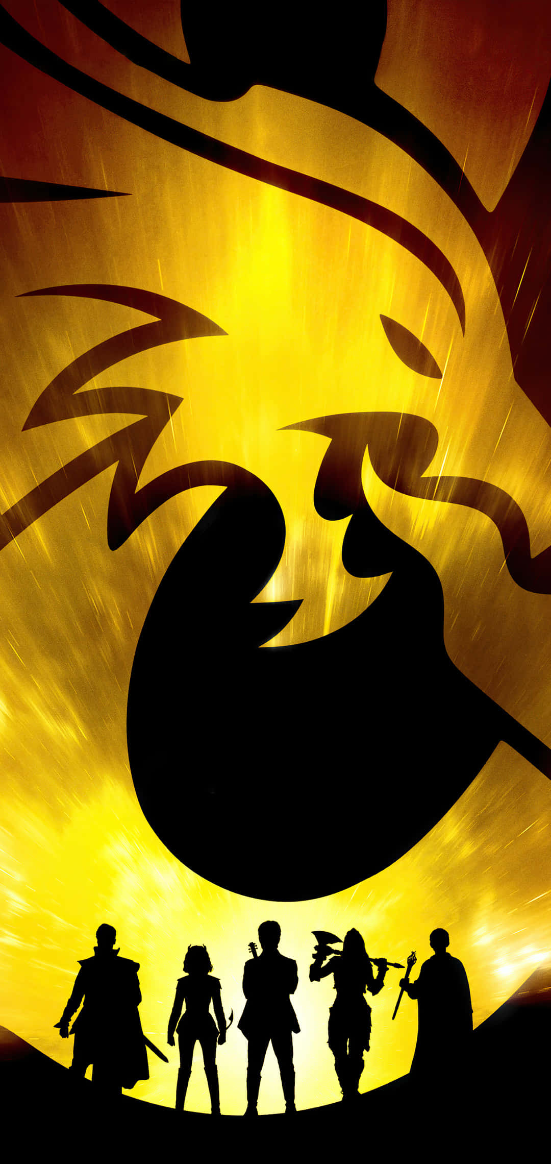 Udforsk magiske verdener med Dungeons and Dragons-telefonen Wallpapers